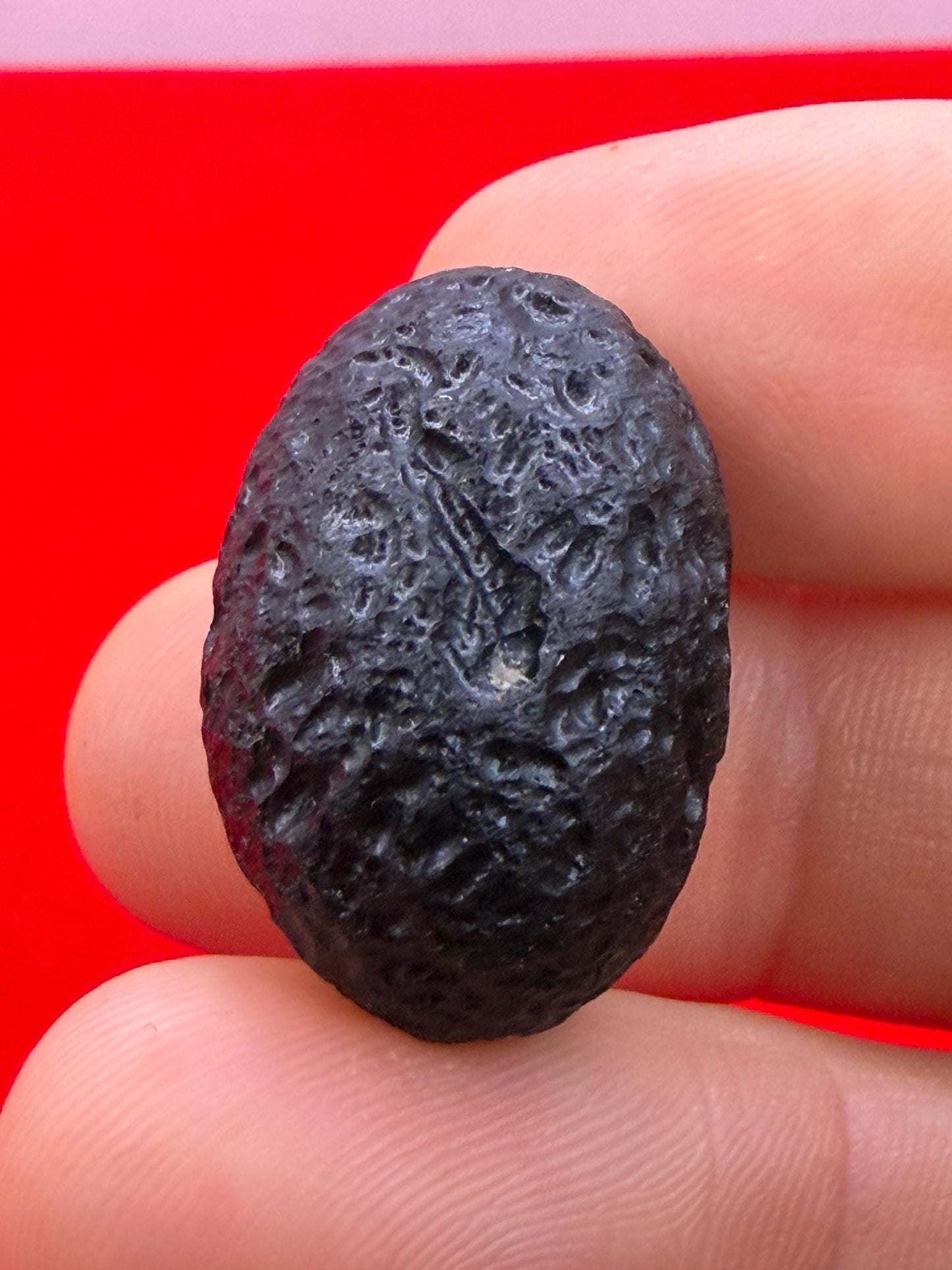Colombianite Specimen: Translucent Pseudo-Tektite, Shamanic Healing Stone, 9.57 grams