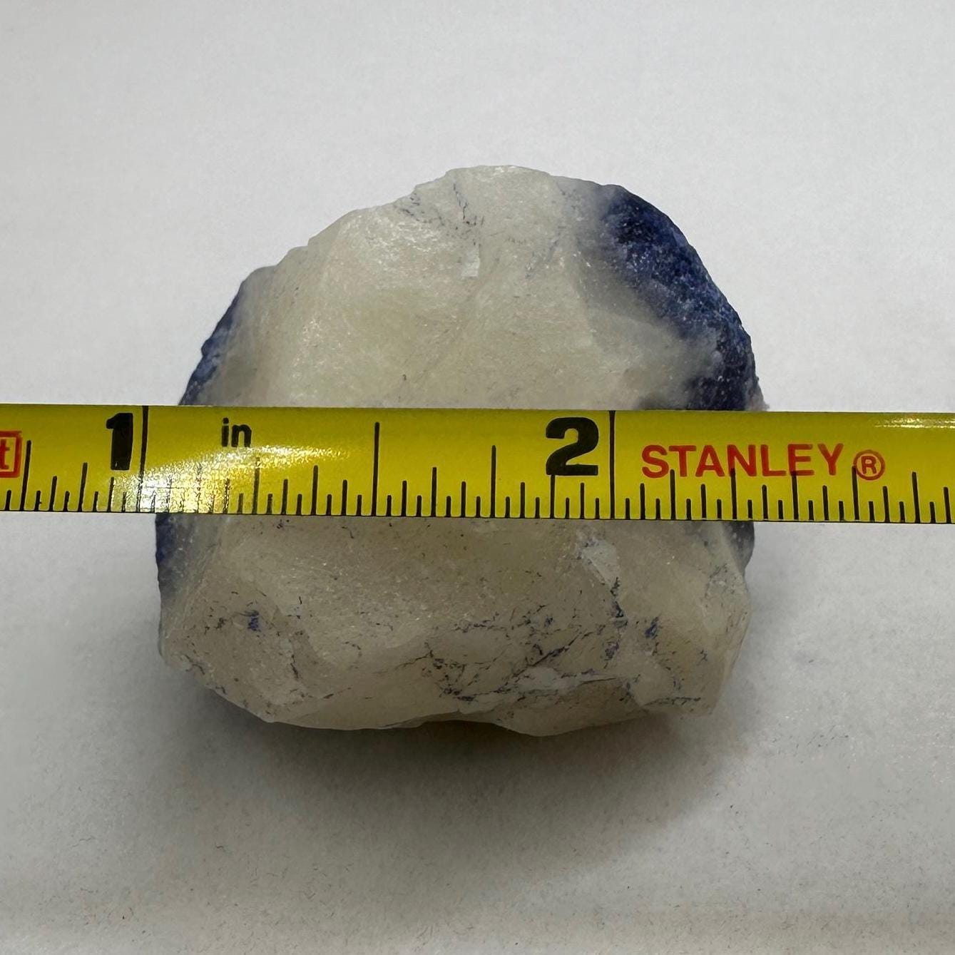 Raw Dumortierite Crystal, Vibrant Blue Mineral Specimen (58.73 grams)