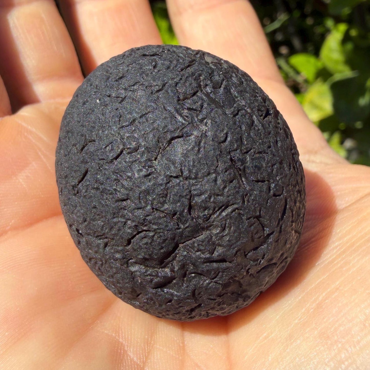 Saffordite Stone, Rare Latge Cintamani, Arizona, Pseudo Tektite, 54.77 Grams