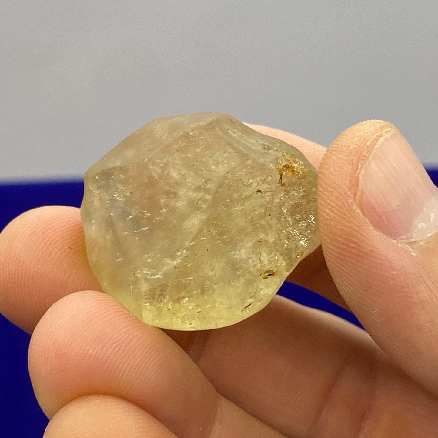 Libyan Desert Glass Tektite: Rare Golden Crystal from Egypt, 13.02 grams