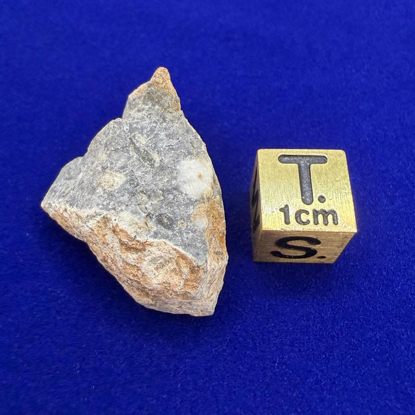 Tisserlitine 003 Lunar Meteorite: Feldspathic Breccia Moon Rock, 8.39 grams