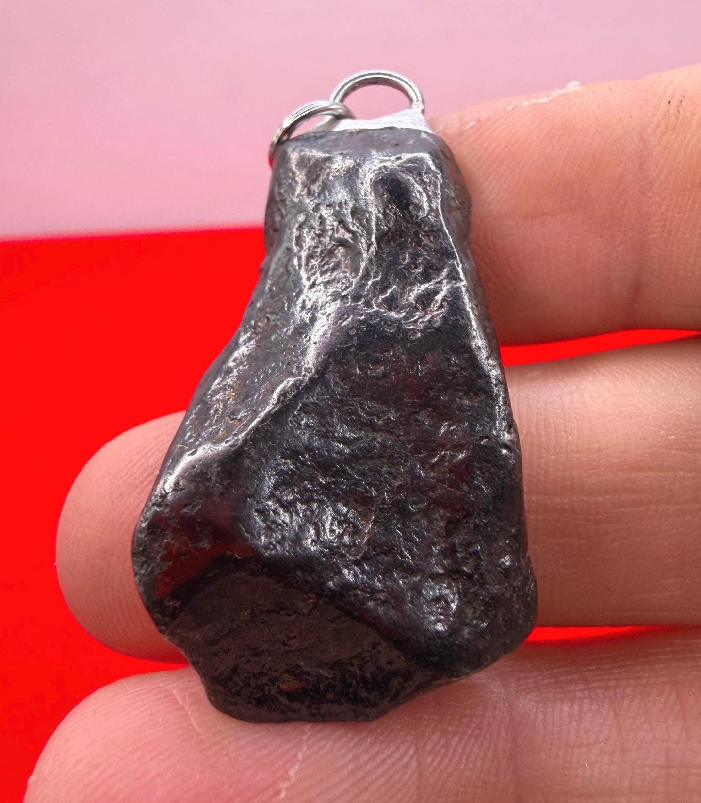 Canyon Diablo Iron Meteorite Pendant: Arizona Space Gift, 17.23 grams