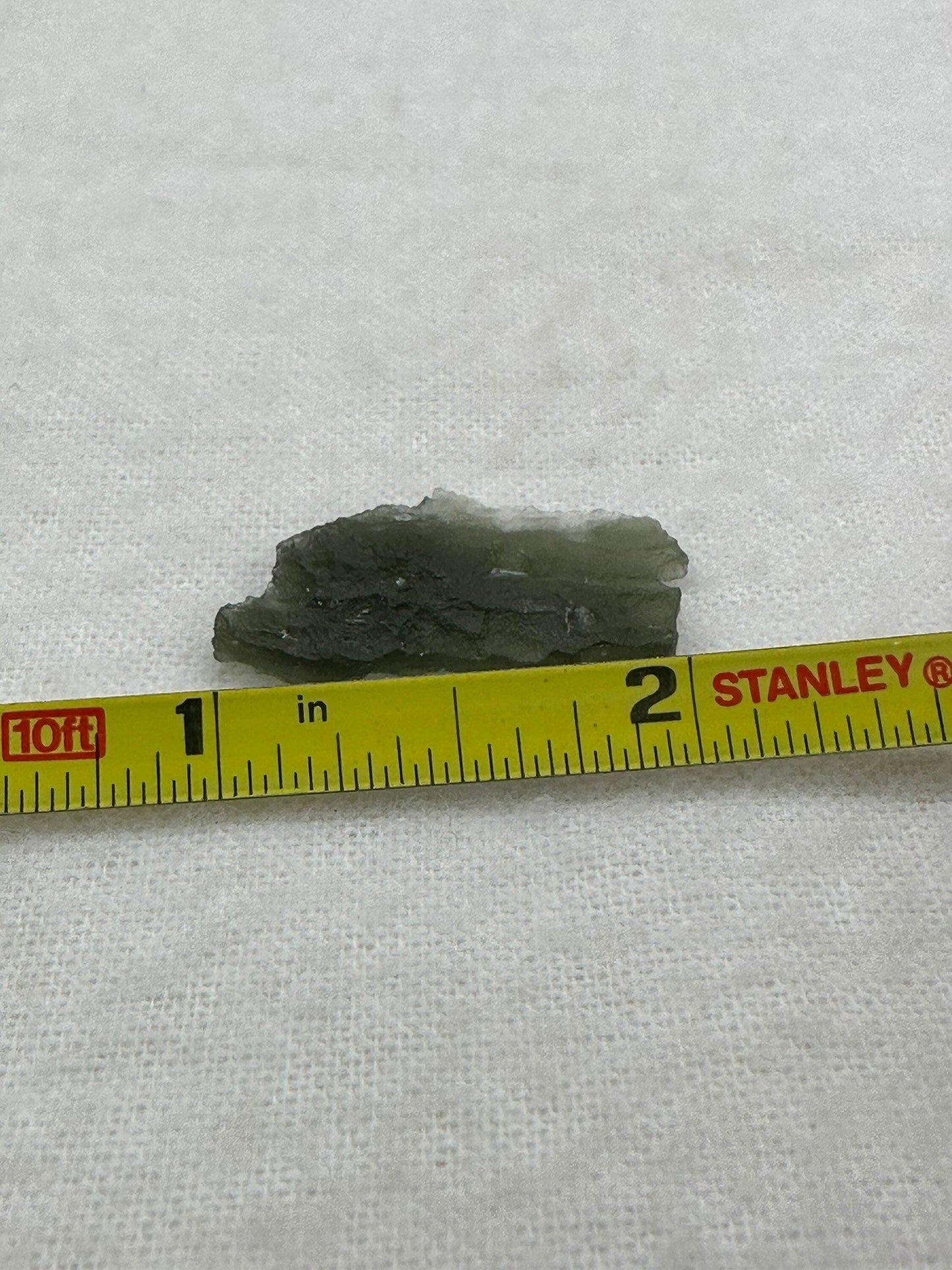 Moldavite Tektite Crystal Specimen, Spiritual Talisman (1.59 grams)