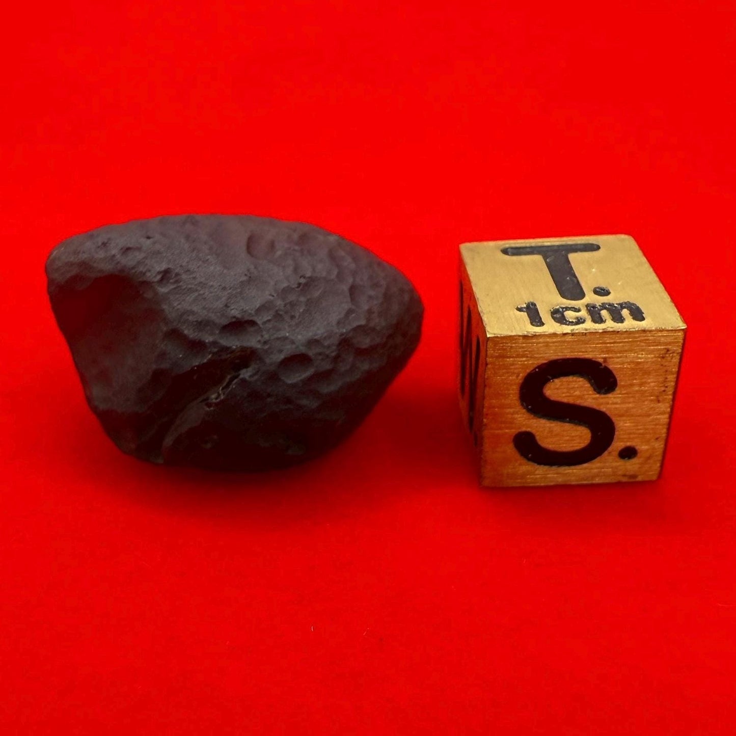 Rare Saffordite Stone: Arizona Cintamani Pseudo-Tektite, 4.88 grams