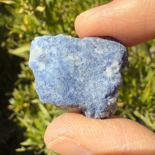 Raw Dumortierite Crystal, Bahia Brazil, Vibrant Blue Specimen (9.03g/45.15ct)