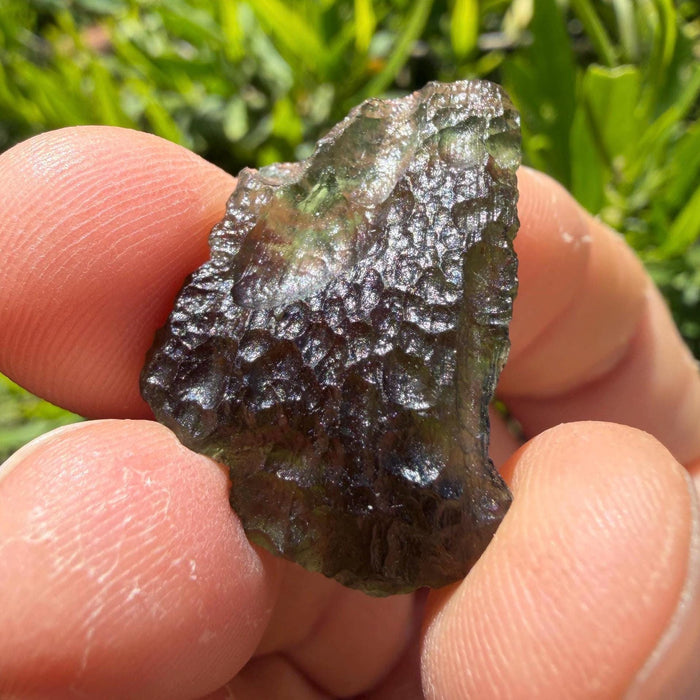 Authentic Moldavite Tektite Specimen, Czech Republic, 4.10 grams