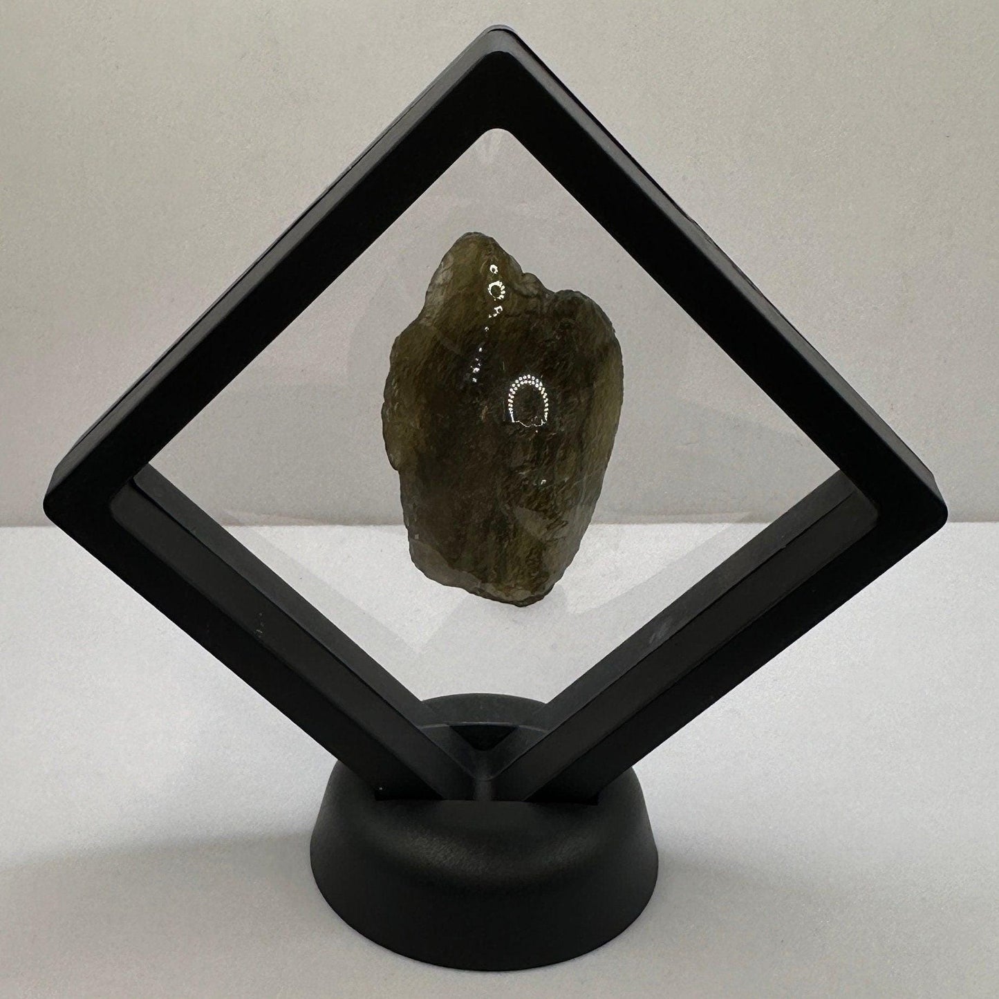 Libyan Desert Glass Tektite: Golden Green Talisman, 42.48 grams