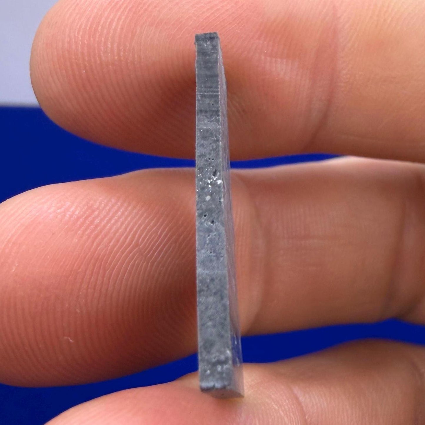 NWA 16315 Lunar Melt Breccia Meteorite Slice, Authentic Moon Rock, Mauritania, 1.43g