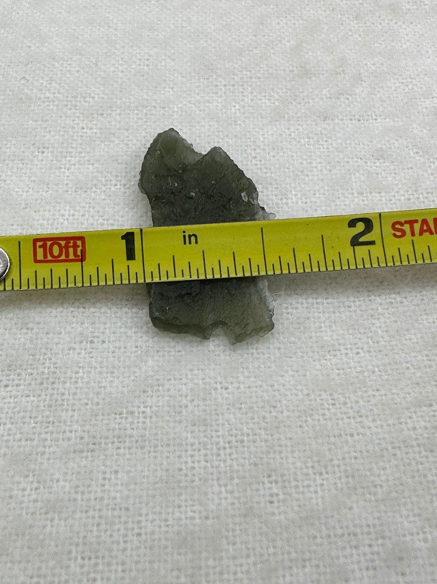 Moldavite Tektite Crystal Specimen, Spiritual Talisman (1.59 grams)