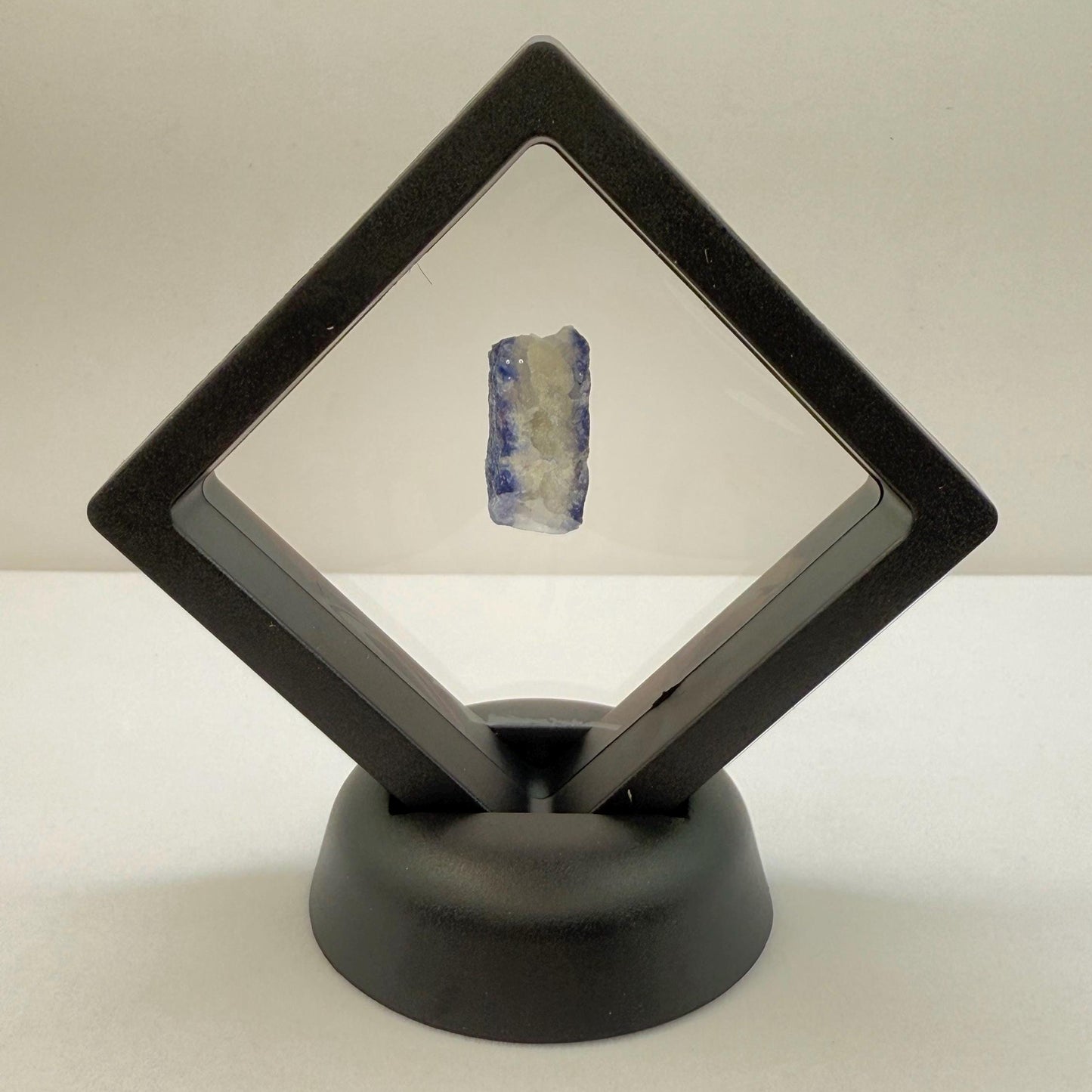 Raw Dumortierite Crystal, Vibrant Blue Mineral Specimen, Bahia Brazil