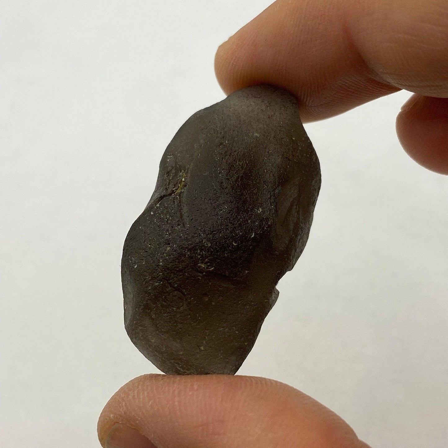 Colombianite Specimen: Translucent Pseudo-Tektite, Shamanic Healing Stone, 14.80 grams