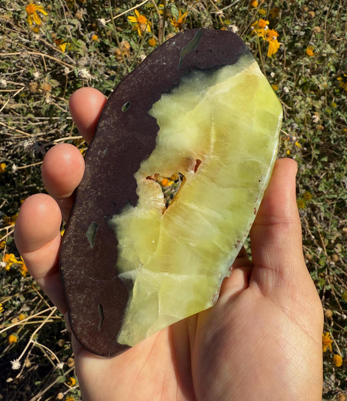 Prehnite Naturalite Crystal: Lucid Dreaming Reiki Stone, 240g/1200ct