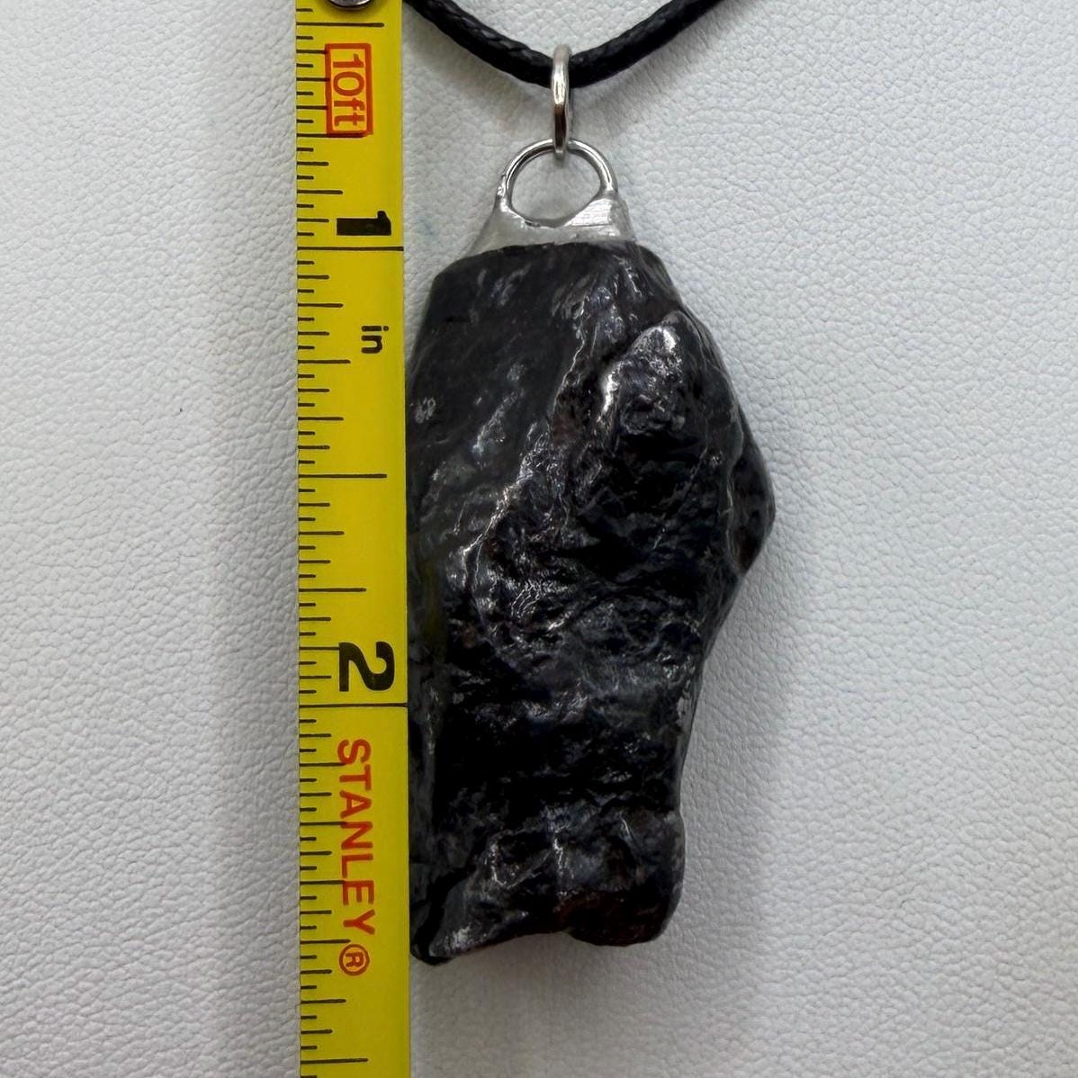 Aletai Meteorite Pendant: Celestial Space Jewelry, Space Gift, 41.32g