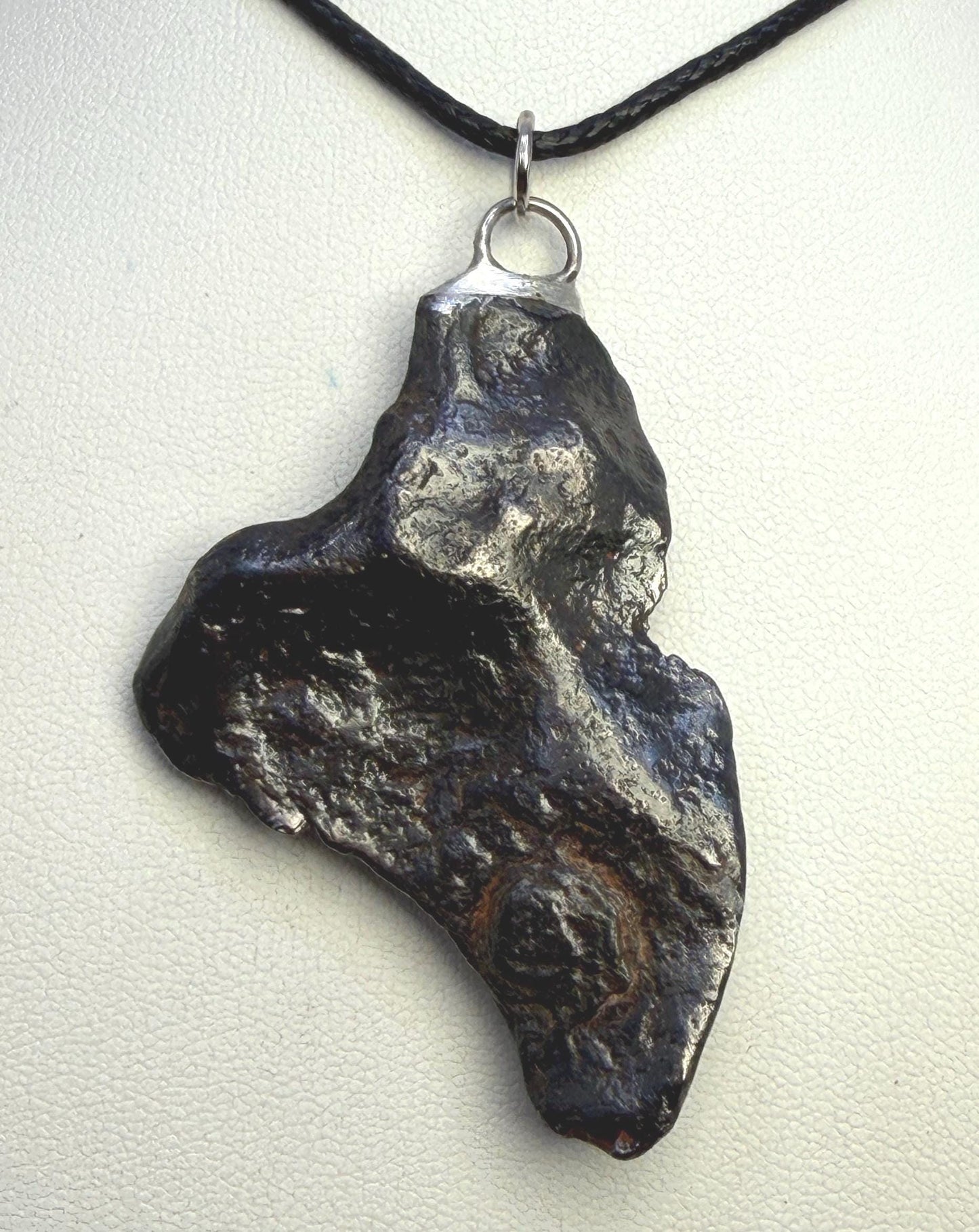 Canyon Diablo Iron Meteorite Pendant: Arizona Space Gift, 34.73 grams