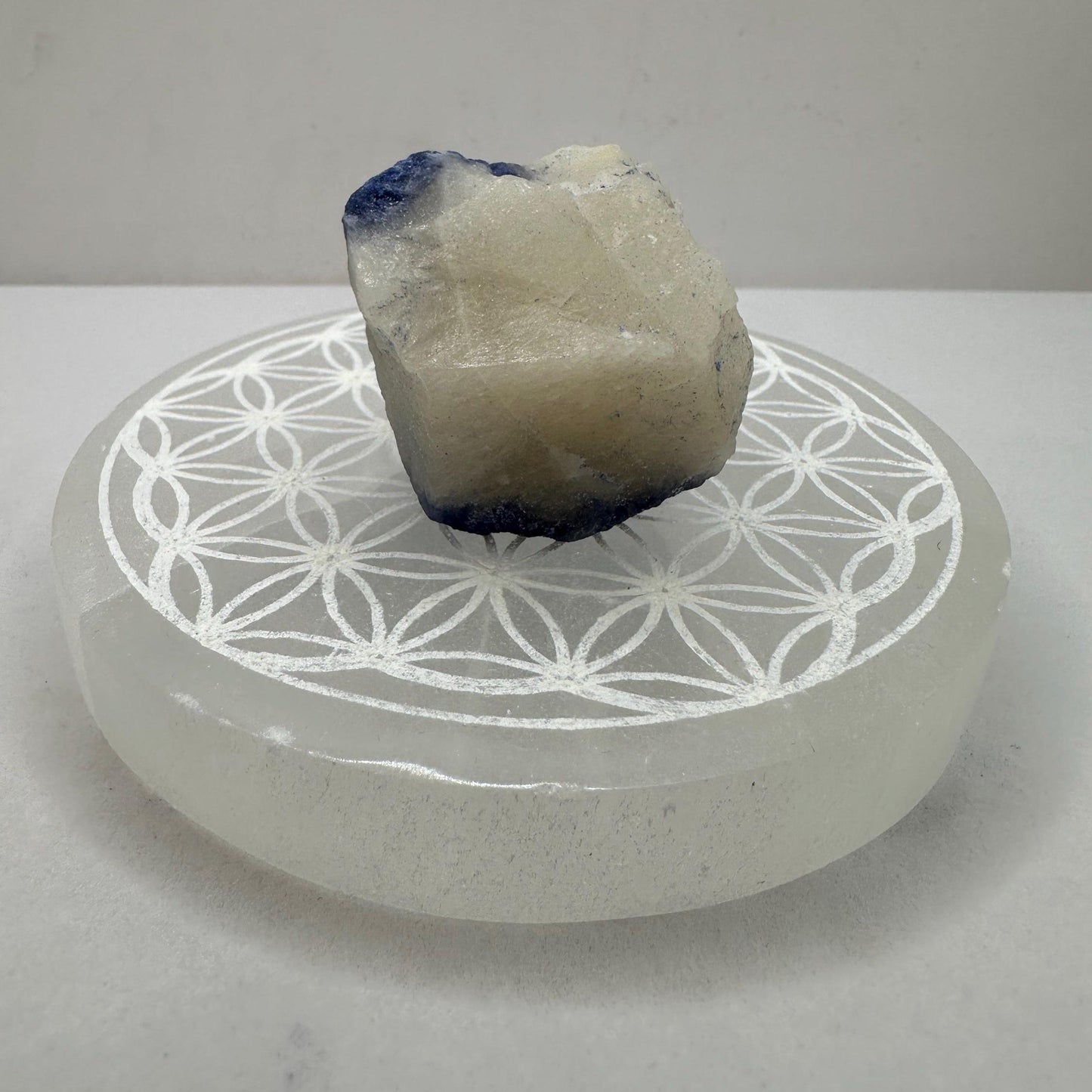 Raw Dumortierite Crystal, Vibrant Blue Mineral Specimen (58.73 grams)