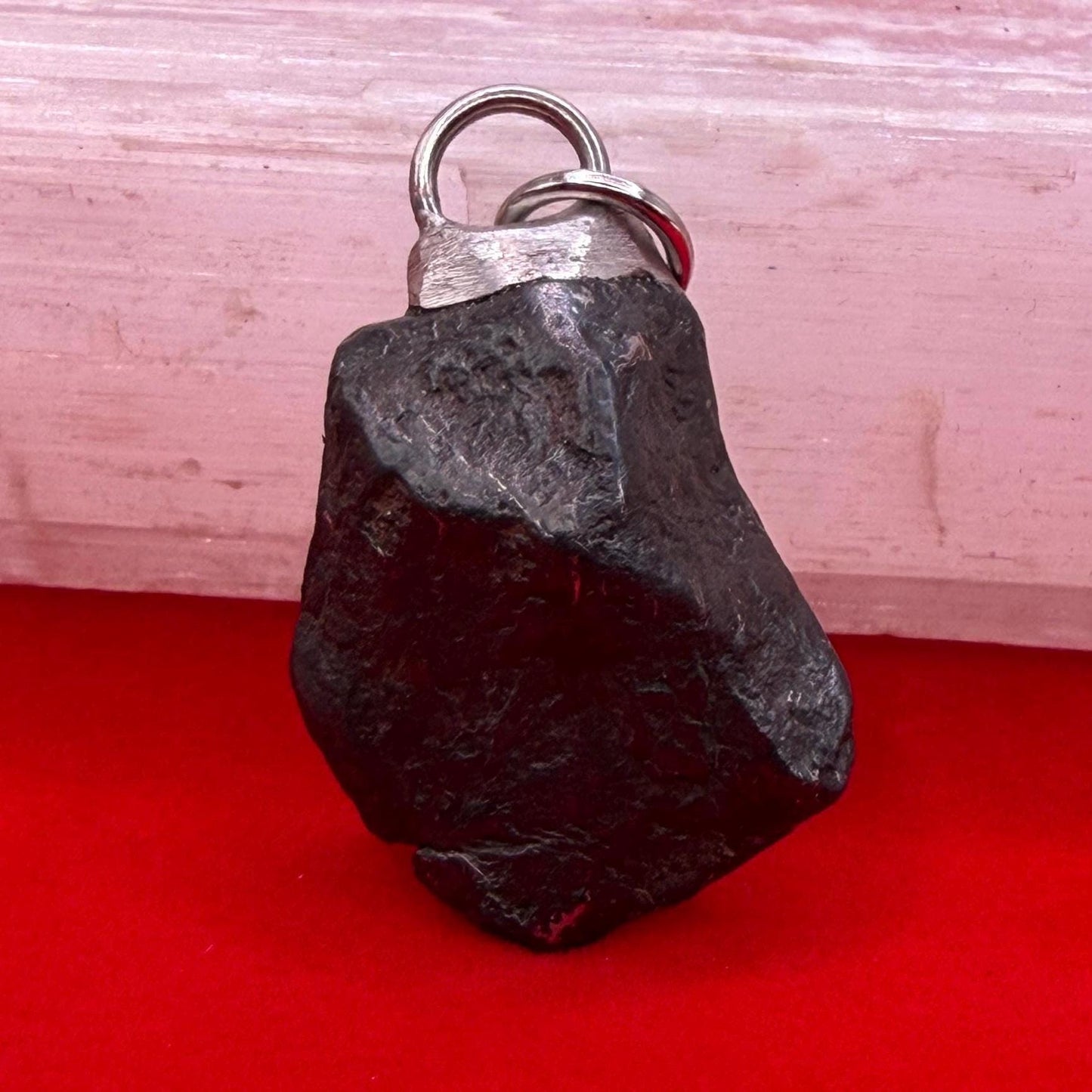 Canyon Diablo Iron Meteorite Pendant: Arizona Space Gift, 10.95 grams