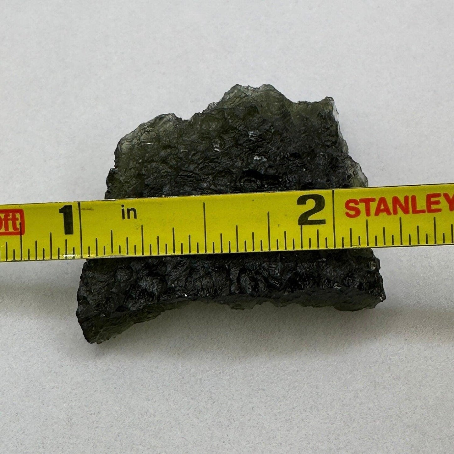 Authentic Moldavite Tektite Specimen: Spiritual Talisman, 8.56 grams