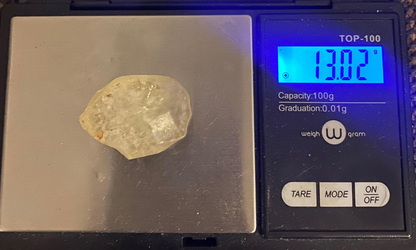 Libyan Desert Glass Tektite: Rare Golden Crystal from Egypt, 13.02 grams