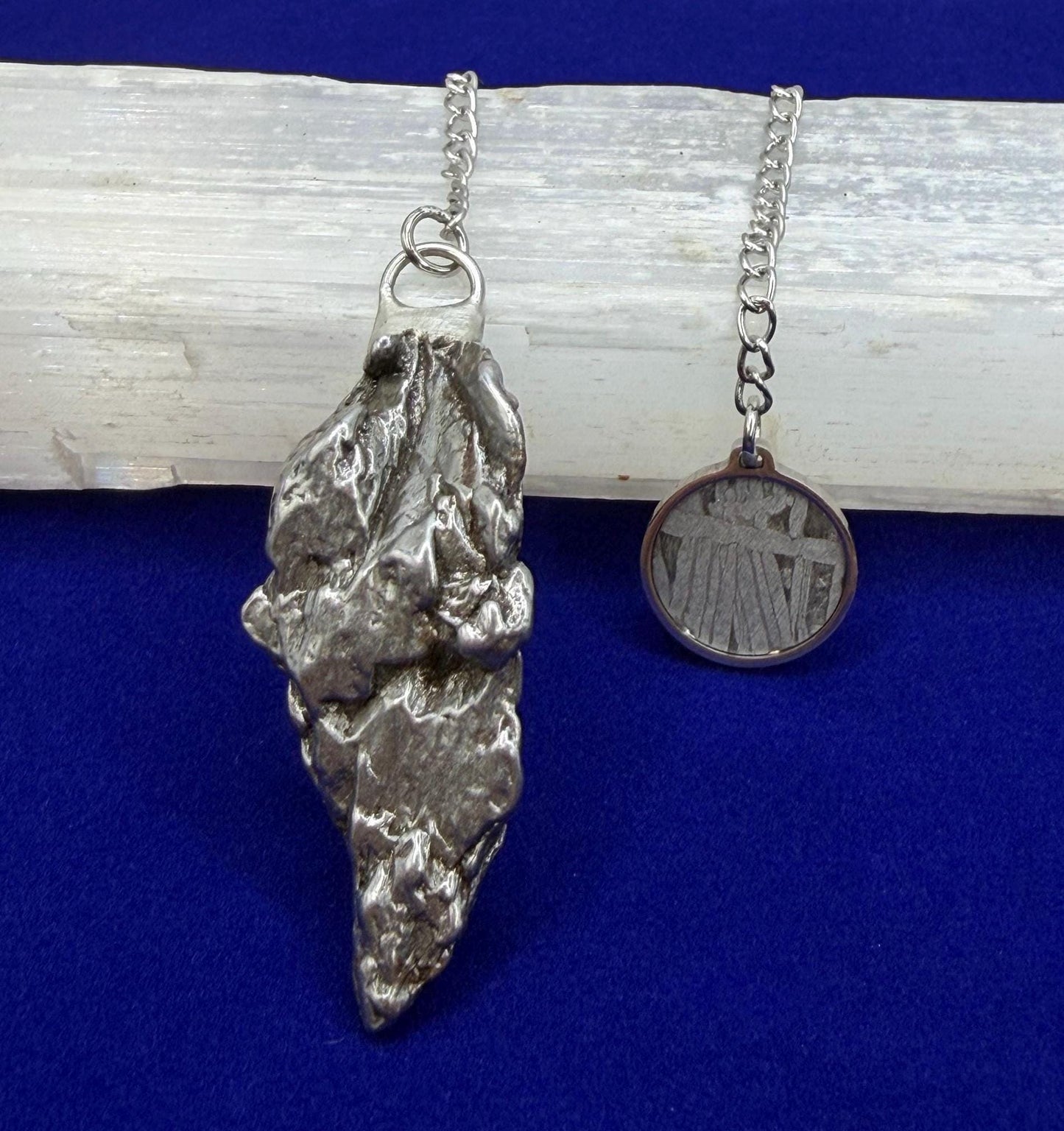 Campo del Cielo Meteorite Pendulum: Authentic Iron Meteorite, Divination Tool, 31.33 grams