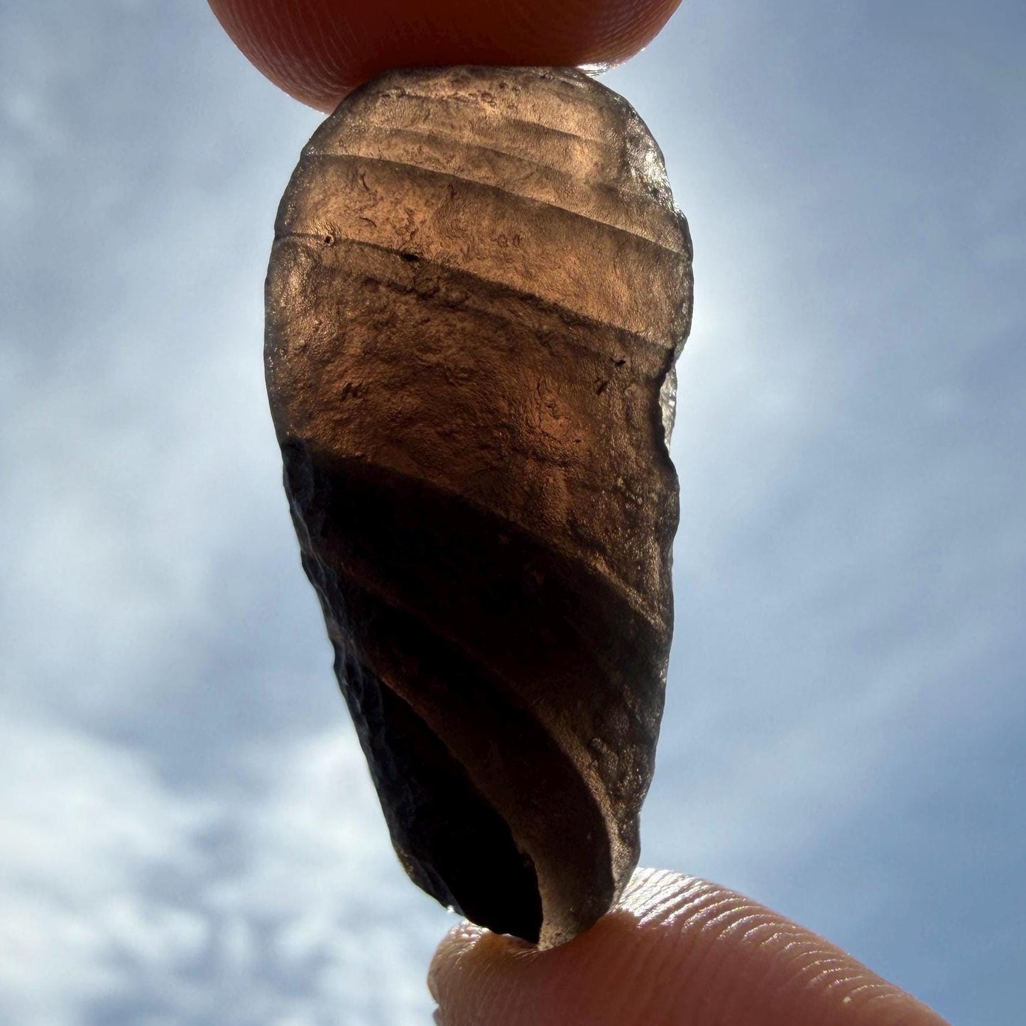 Saffordite Stone, Rare Cintamani, Arizona Tektite, 6.12 Grams