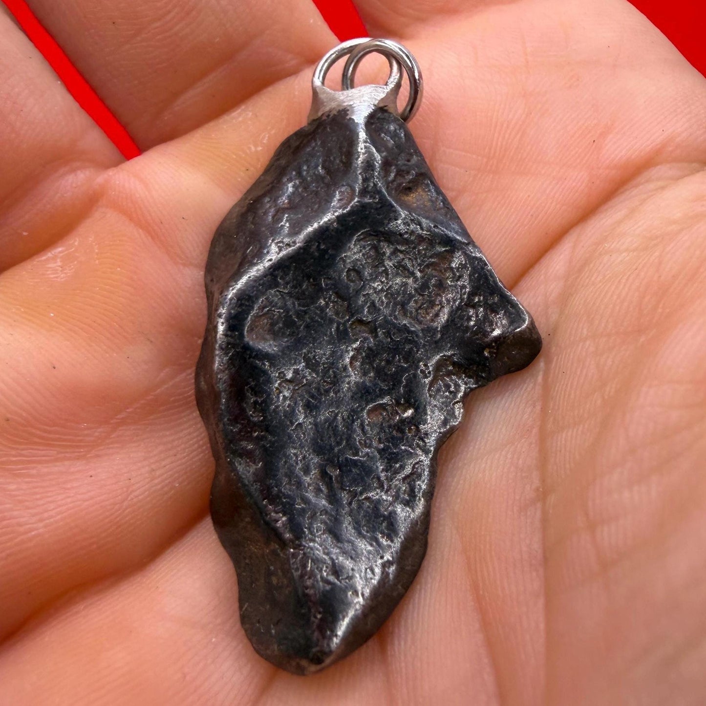 Canyon Diablo Iron Meteorite Pendant: Arizona Space Gift, 16.29 grams