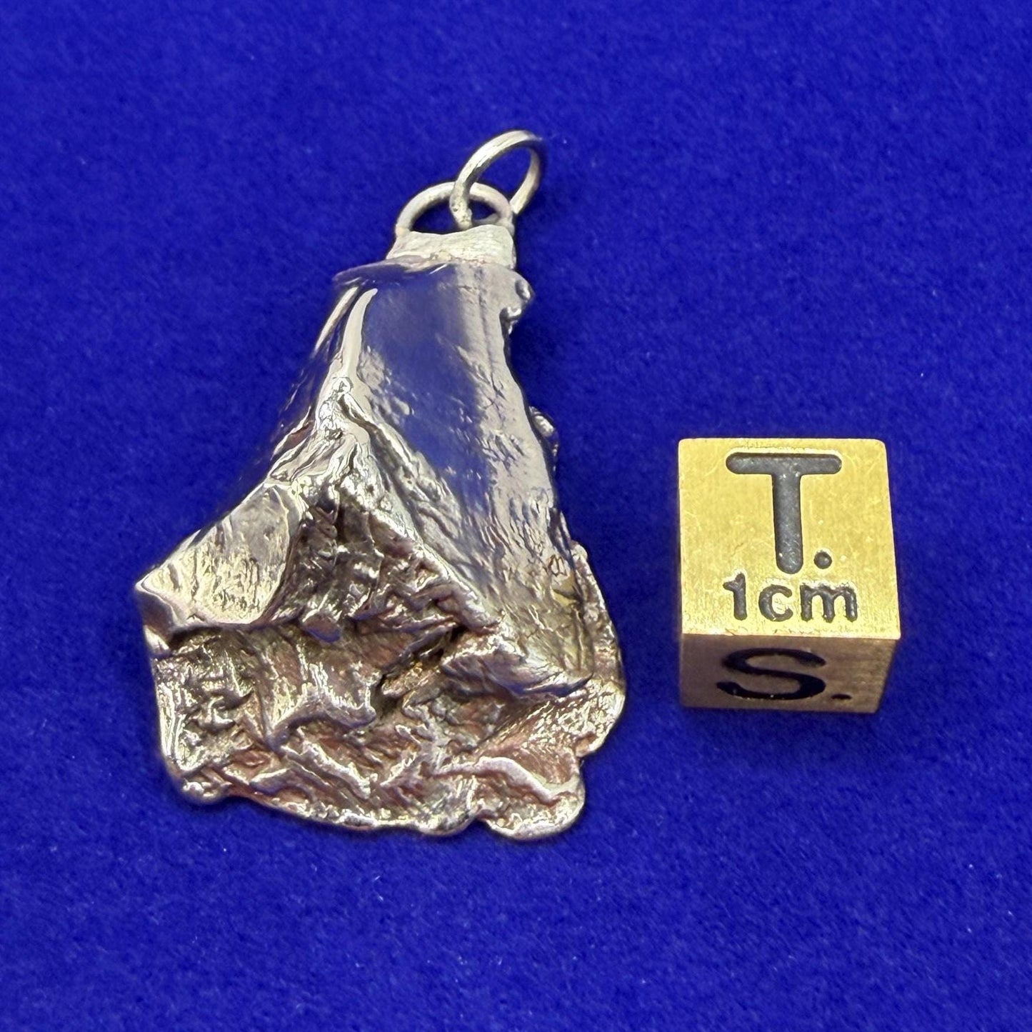 Aletai Meteorite Pendant: Space Gift, Astronomy Gift, 26.57 grams