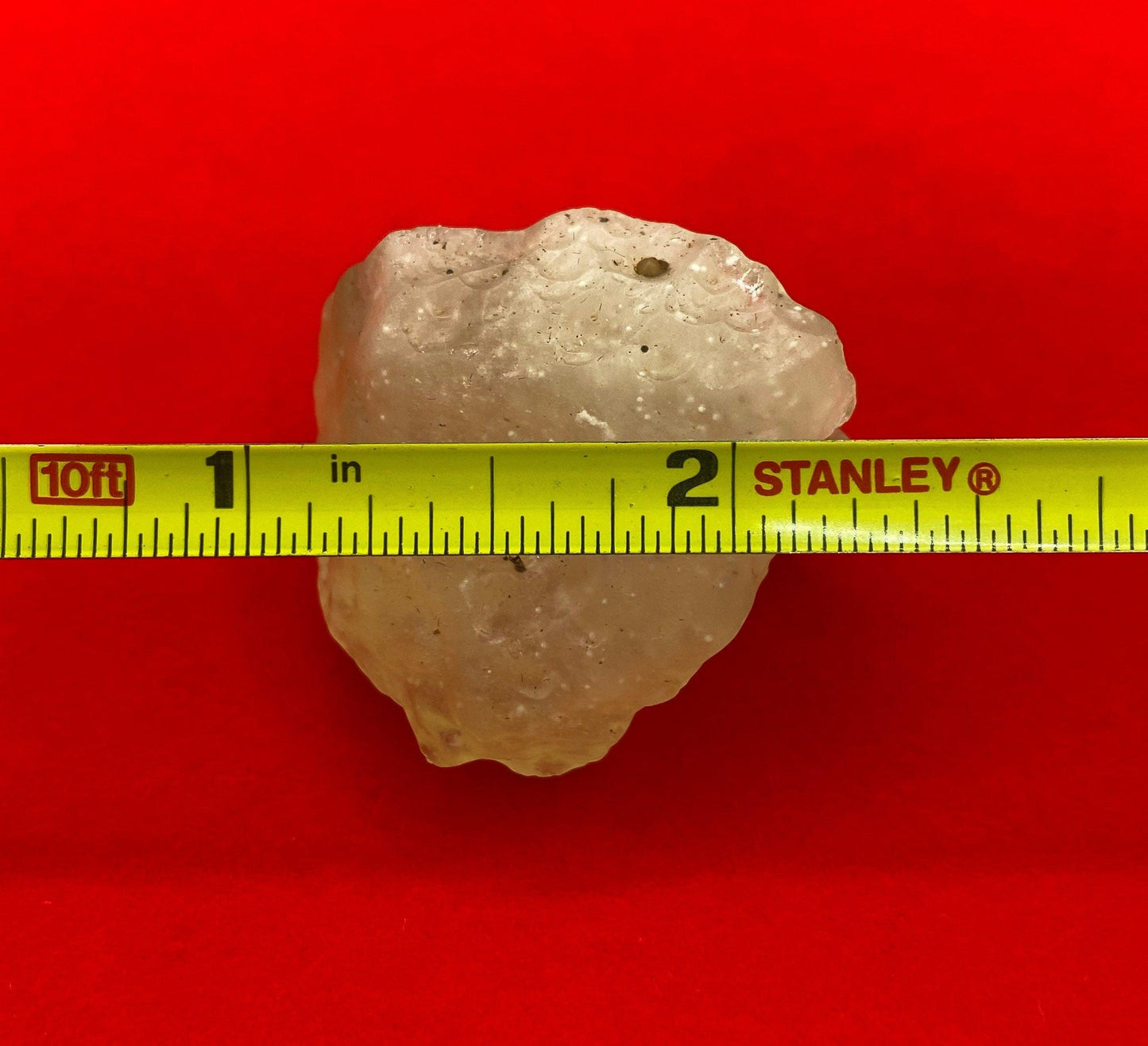Libyan Desert Glass: Golden Tektite Talisman (27.17 grams)