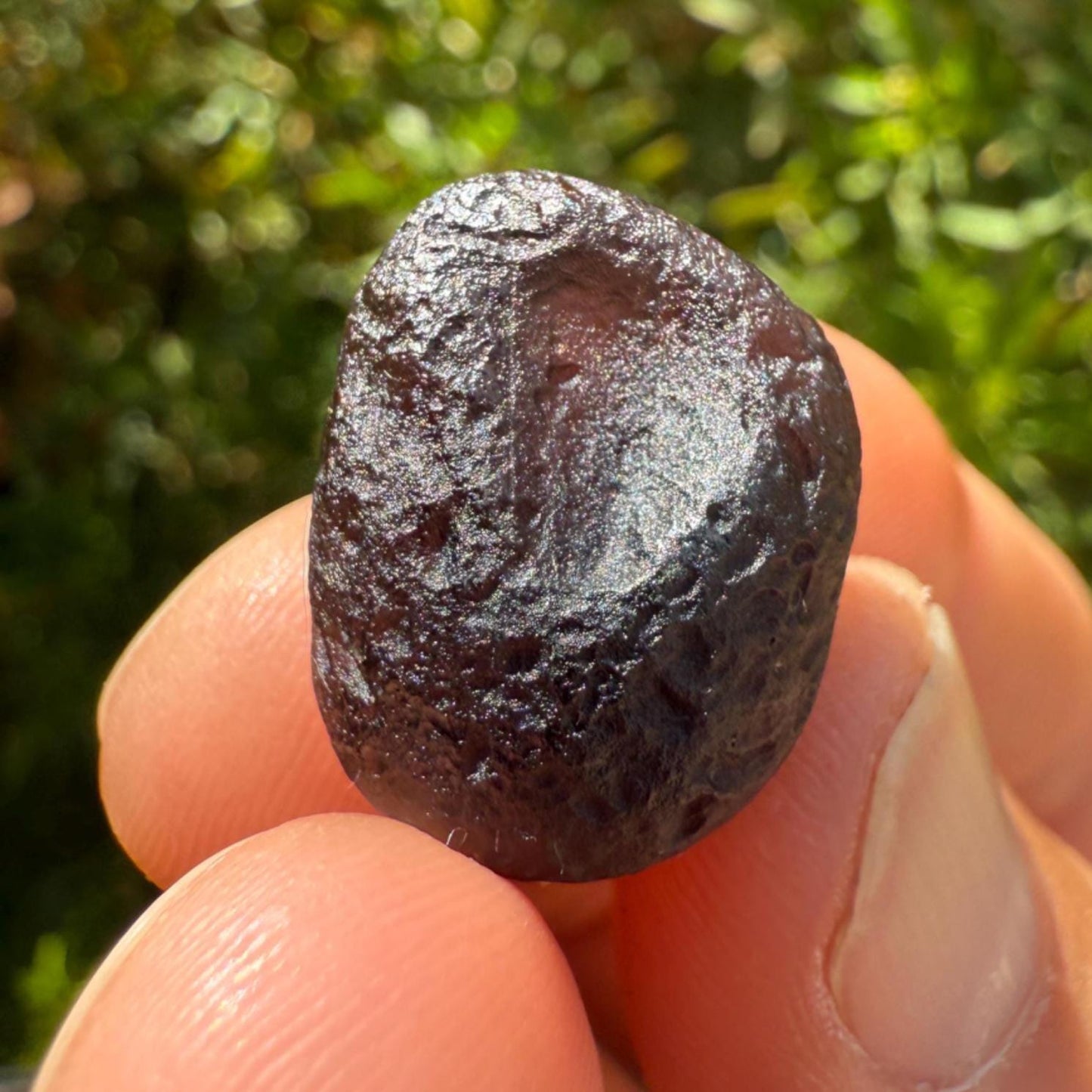 Saffordite Specimen: Rare Cintamani Stone, Arizona Tektite, 4.53g