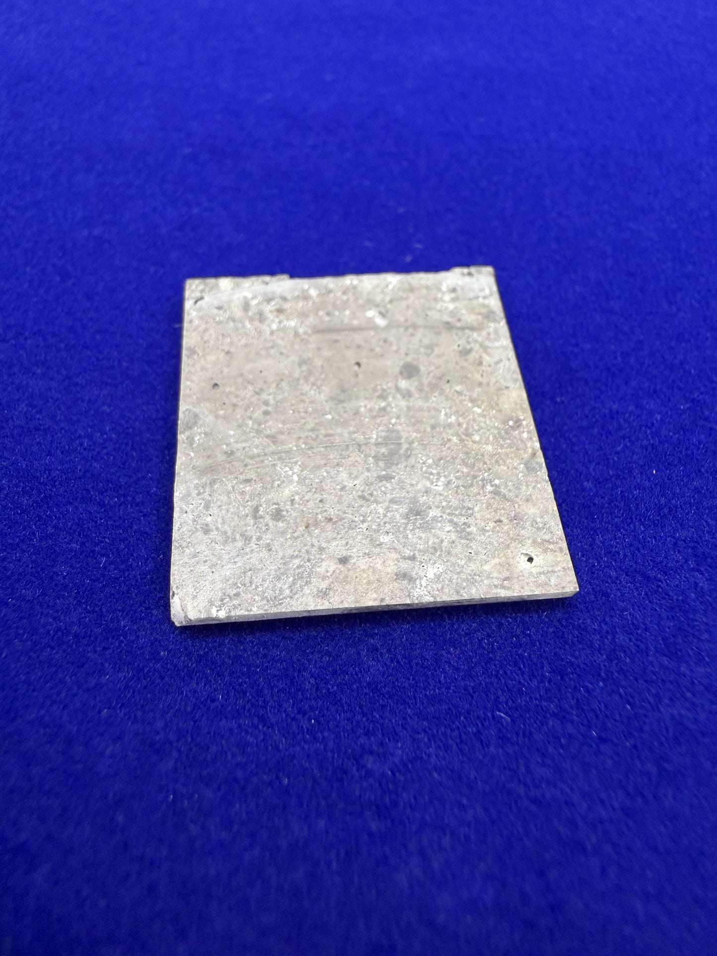 NWA 16315 Lunar Melt Breccia Meteorite Slice, Authentic Moon Rock, Mauritania, 3.01g
