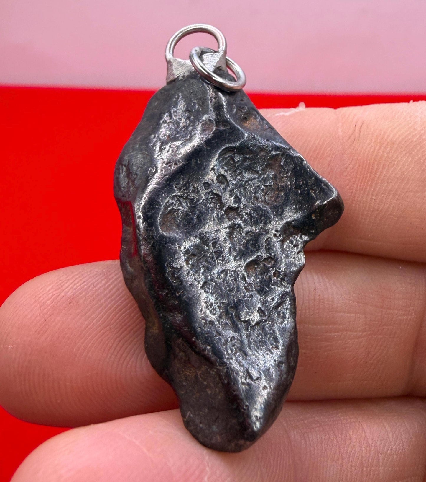 Canyon Diablo Iron Meteorite Pendant: Arizona Space Gift, 16.29 grams