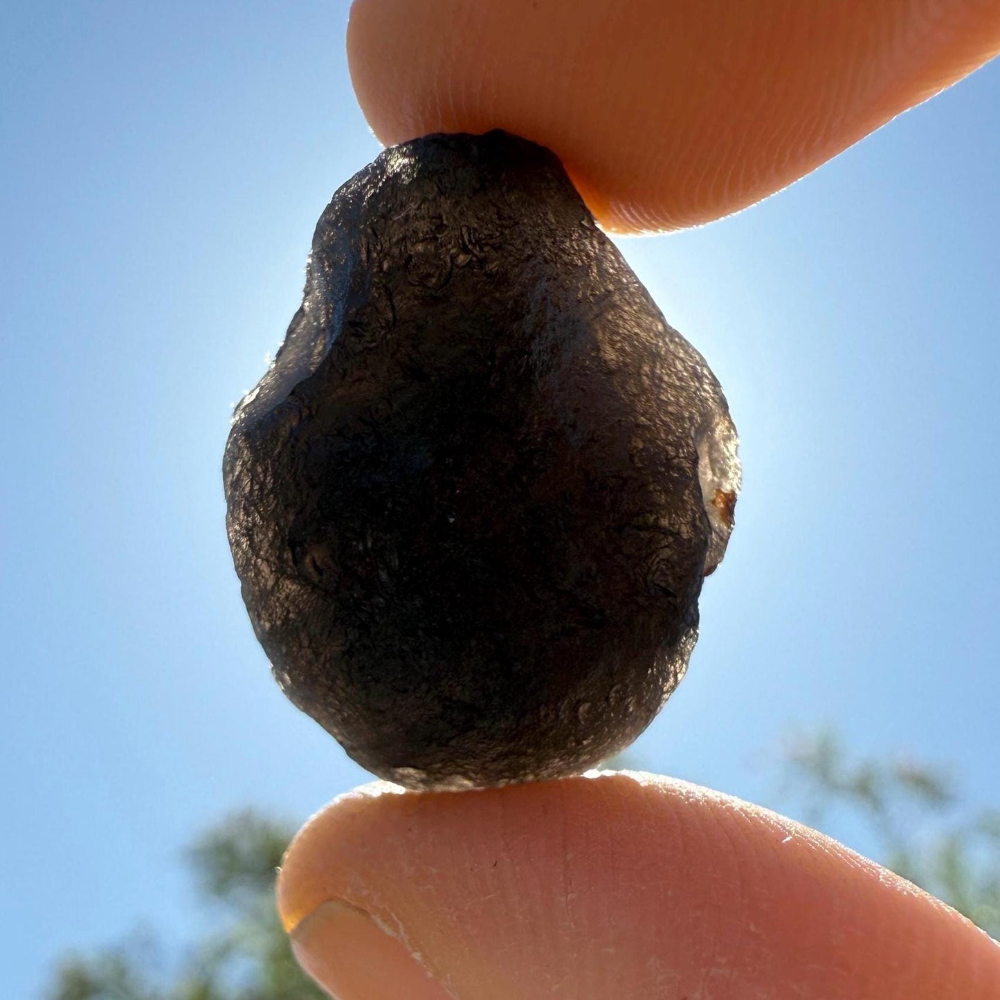 Saffordite Specimen, Cintamani Stone, Arizona Tektite (6.55 grams)