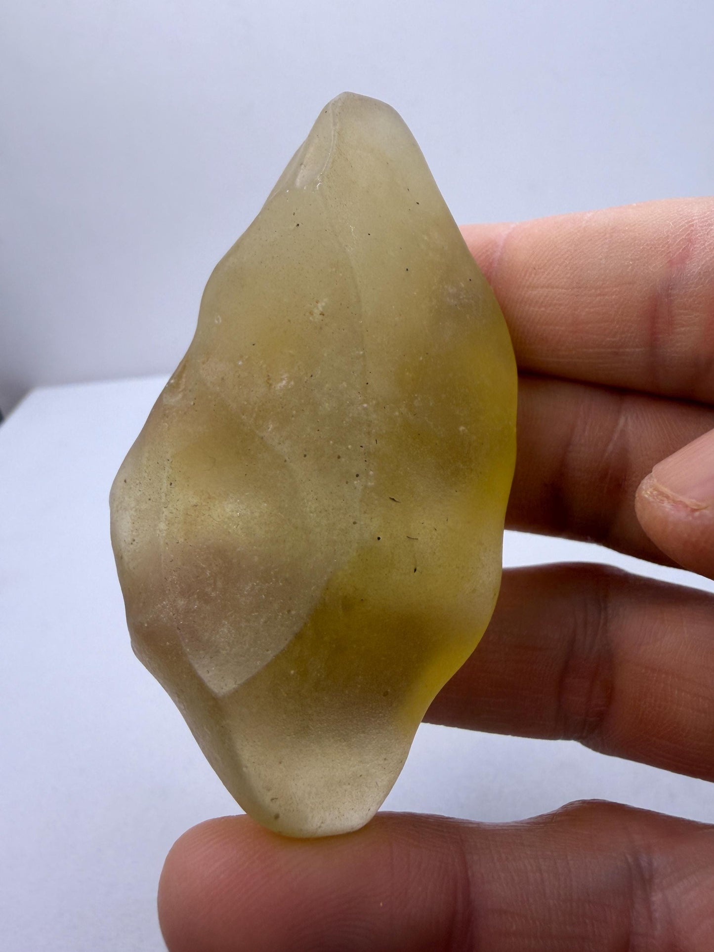 Libyan Desert Glass: Authentic Meteorite Impact Glass, Premium Sahara Specimen, 58.40 grams