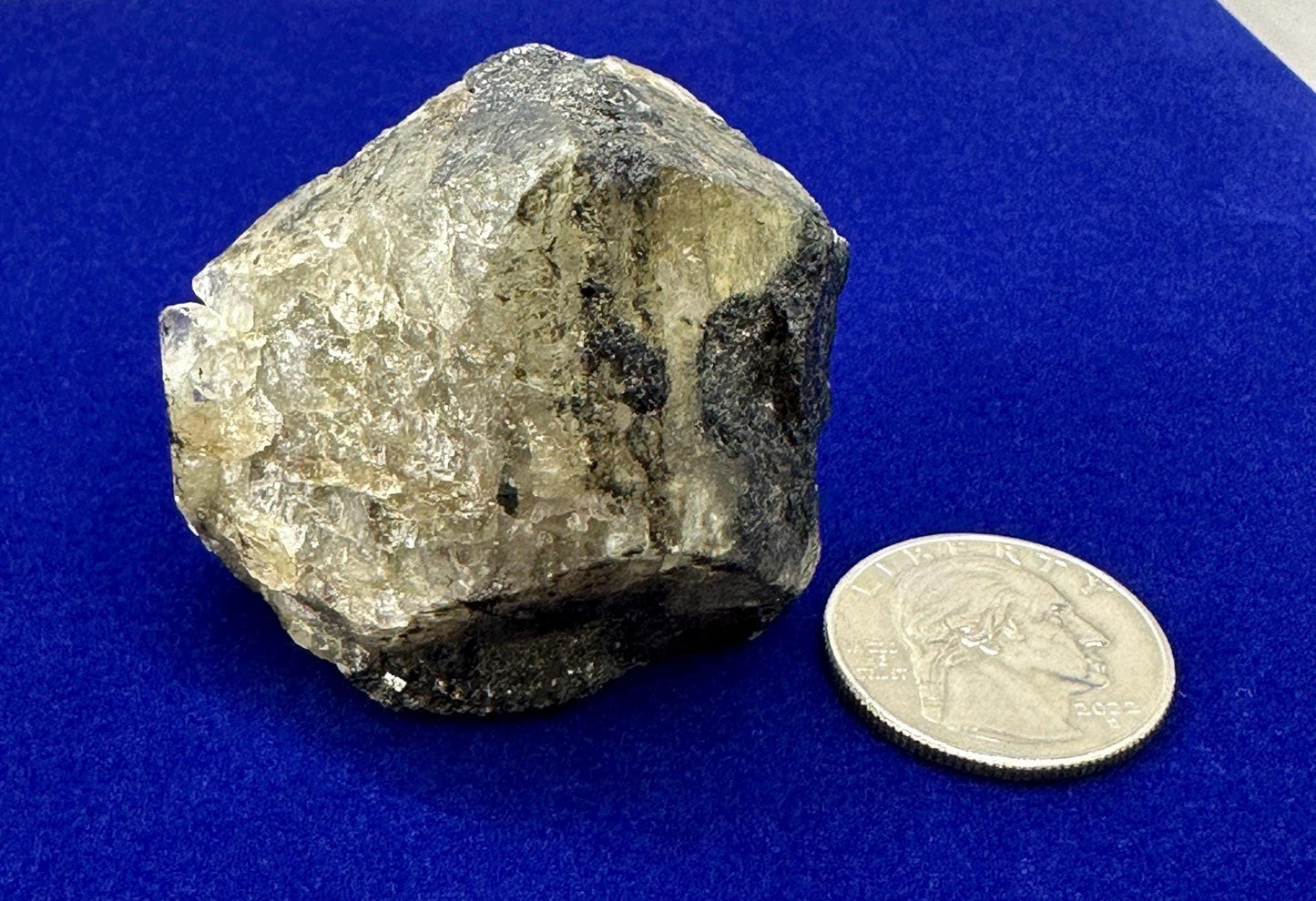 Brazilian Phenacite Crystal with Biotite | Reiki, Meditation Stone