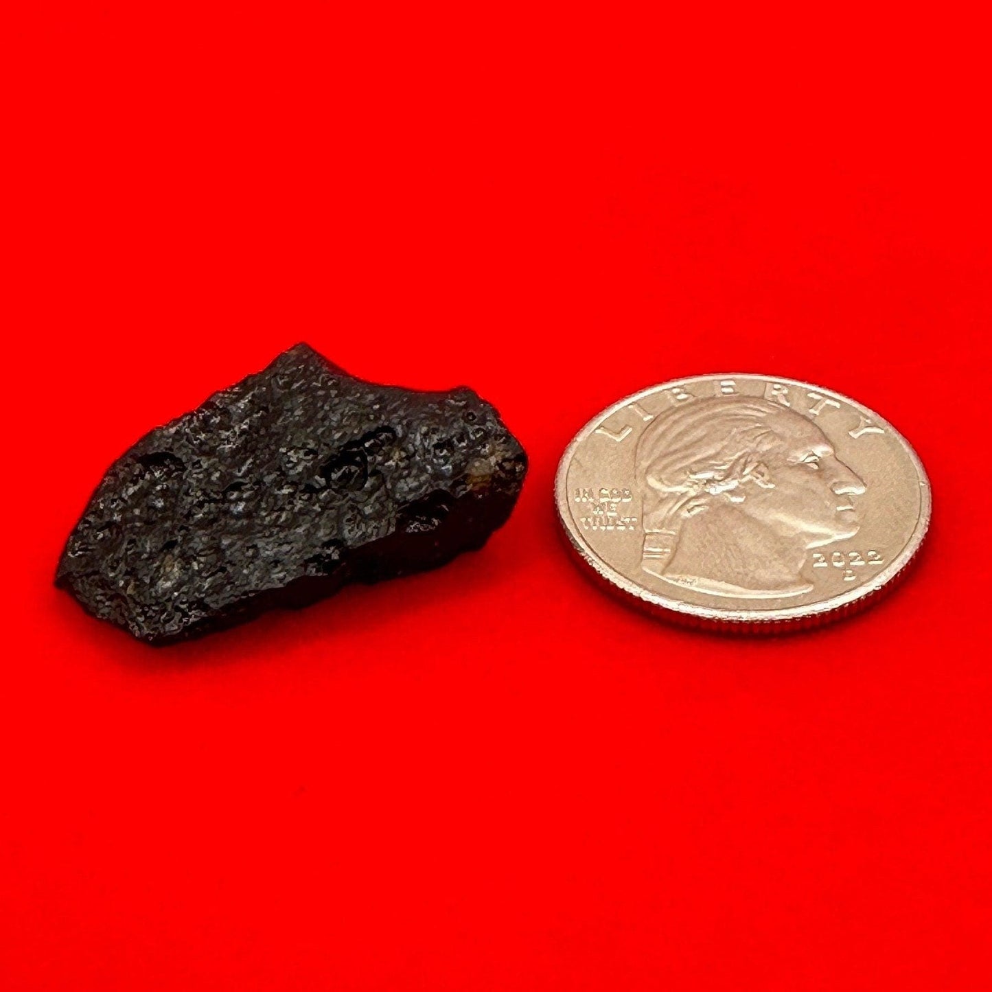 Indochinite Tektite: Indonesia, Authentic Tektite, Energy Work, 4.17 grams