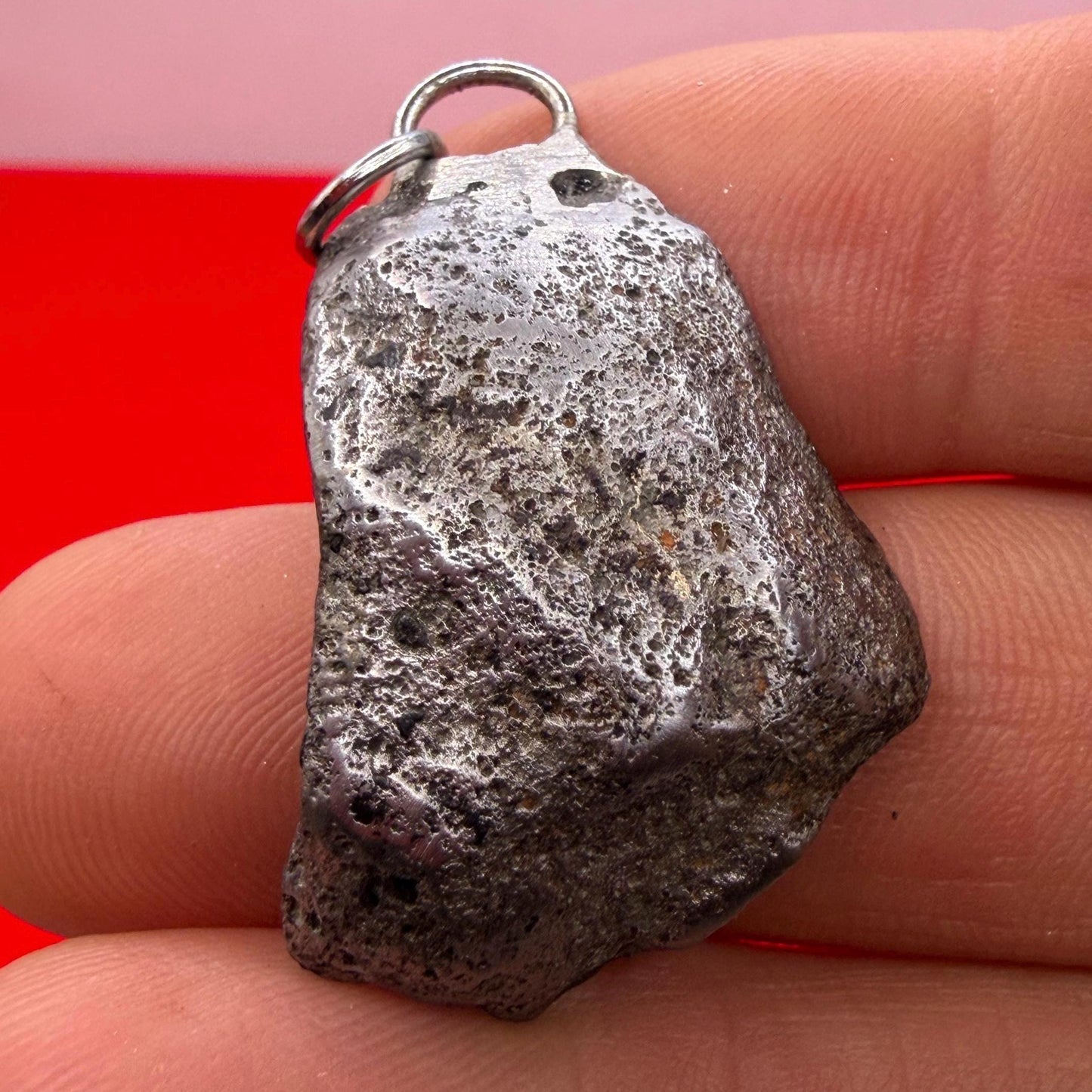 Henbury Iron Meteorite Pendant, Australia, Astronomy Gift, Cosmos, 15.37g