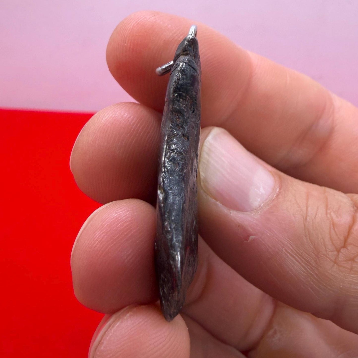 Canyon Diablo Iron Meteorite Pendant: Arizona Space Gift, 18.55 grams
