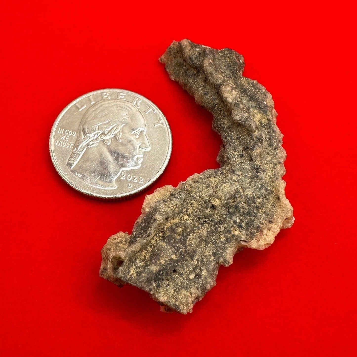 Sahara Desert Fulgurite: Fossilized Lightning Rock, Energy Work, 3.99 grams