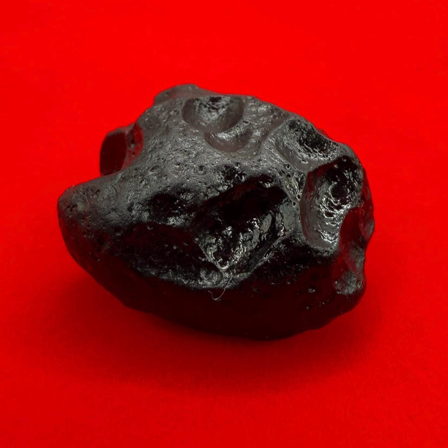 Indochinite Tektite: Indonesian Impactite Rock, Energy Work Stone, 10.50 grams