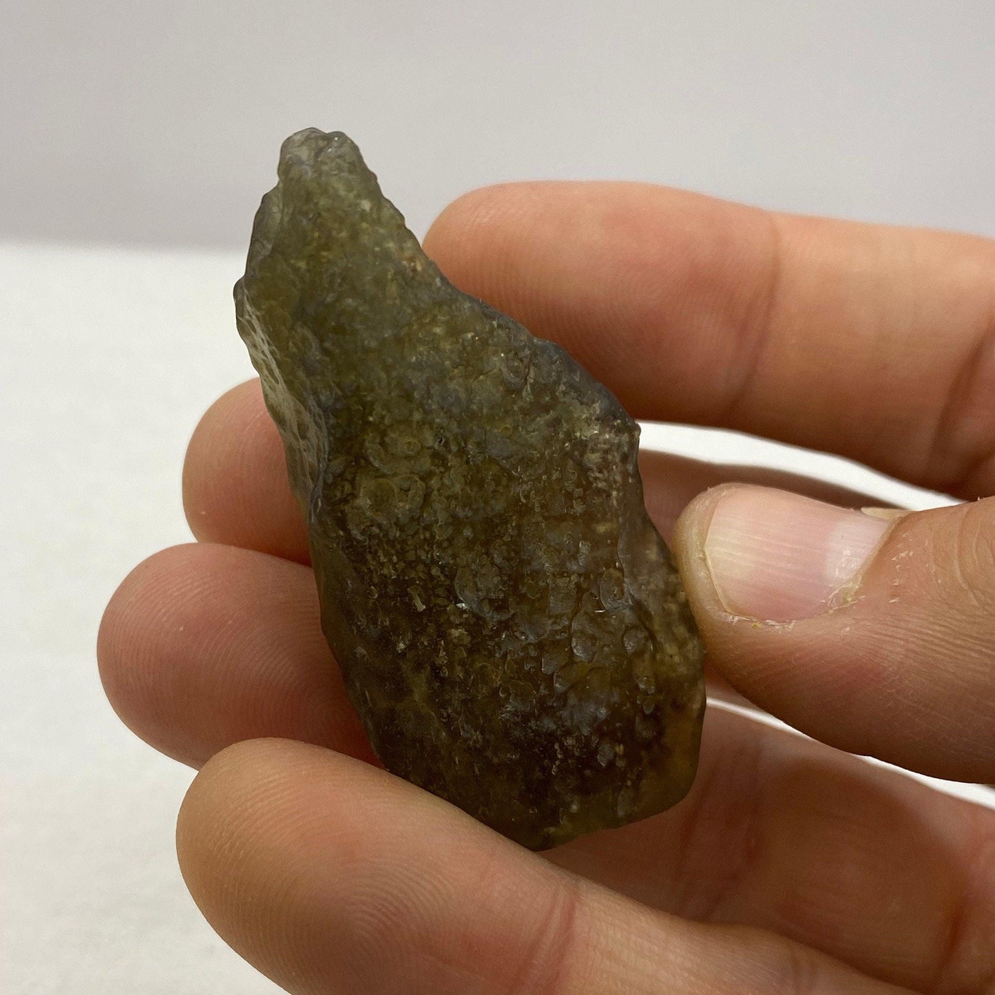 Rare Green Libyan Desert Glass Tektite: Manifestation Talisman, 22.26 grams