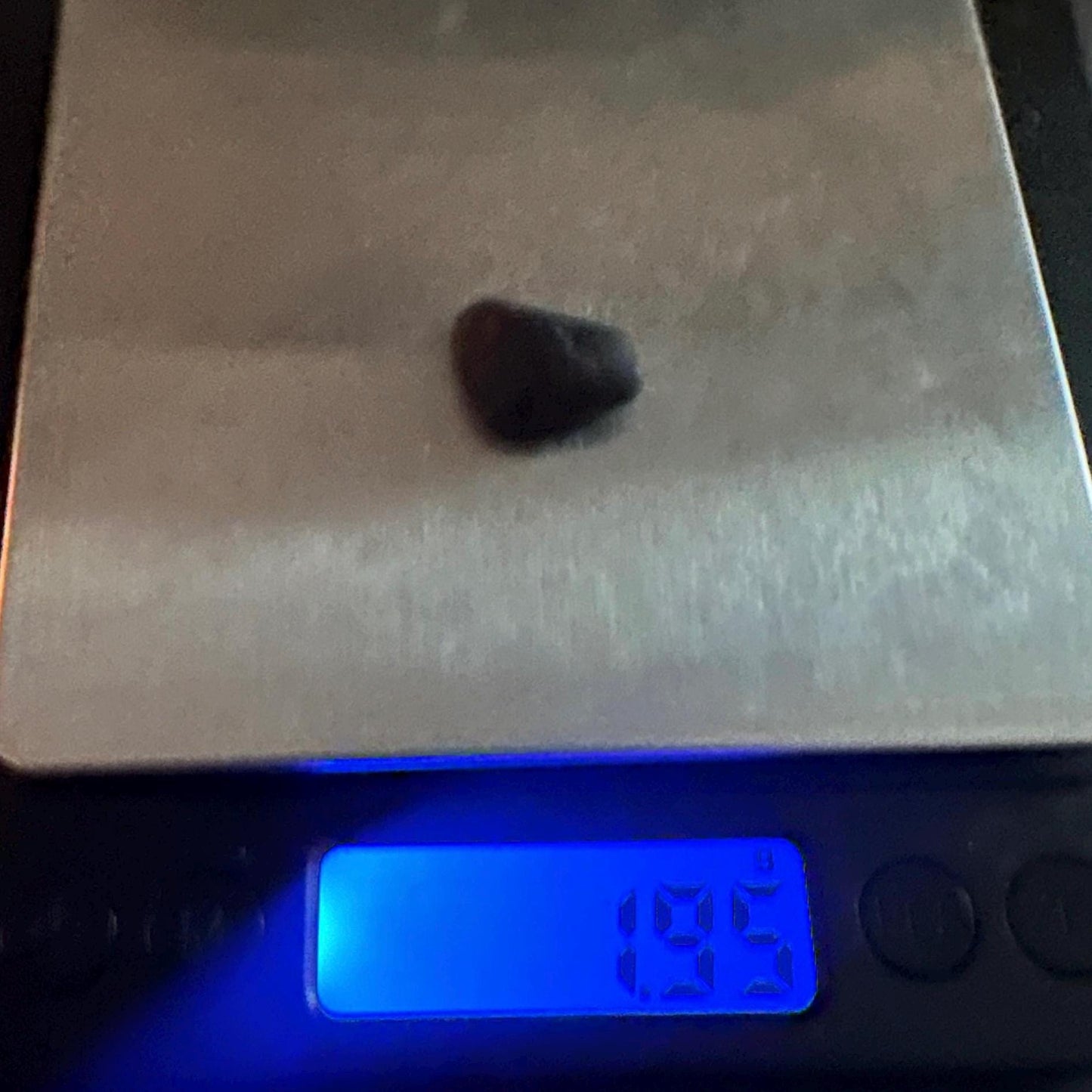Saffordite Specimen: Arizona Cintamani Stone, Metaphysical Obsidian, Pseudo-Tektite, 1.95 grams