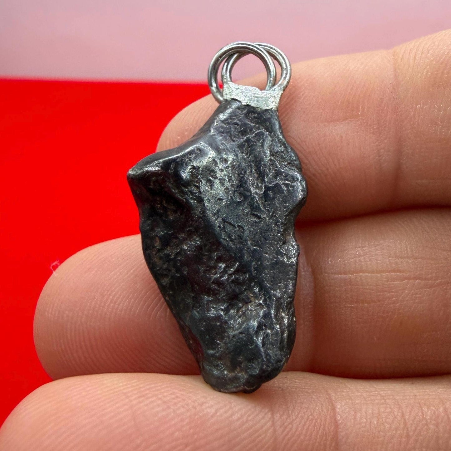 Canyon Diablo Iron Meteorite Pendant: Arizona Space Gift, 6.65 grams