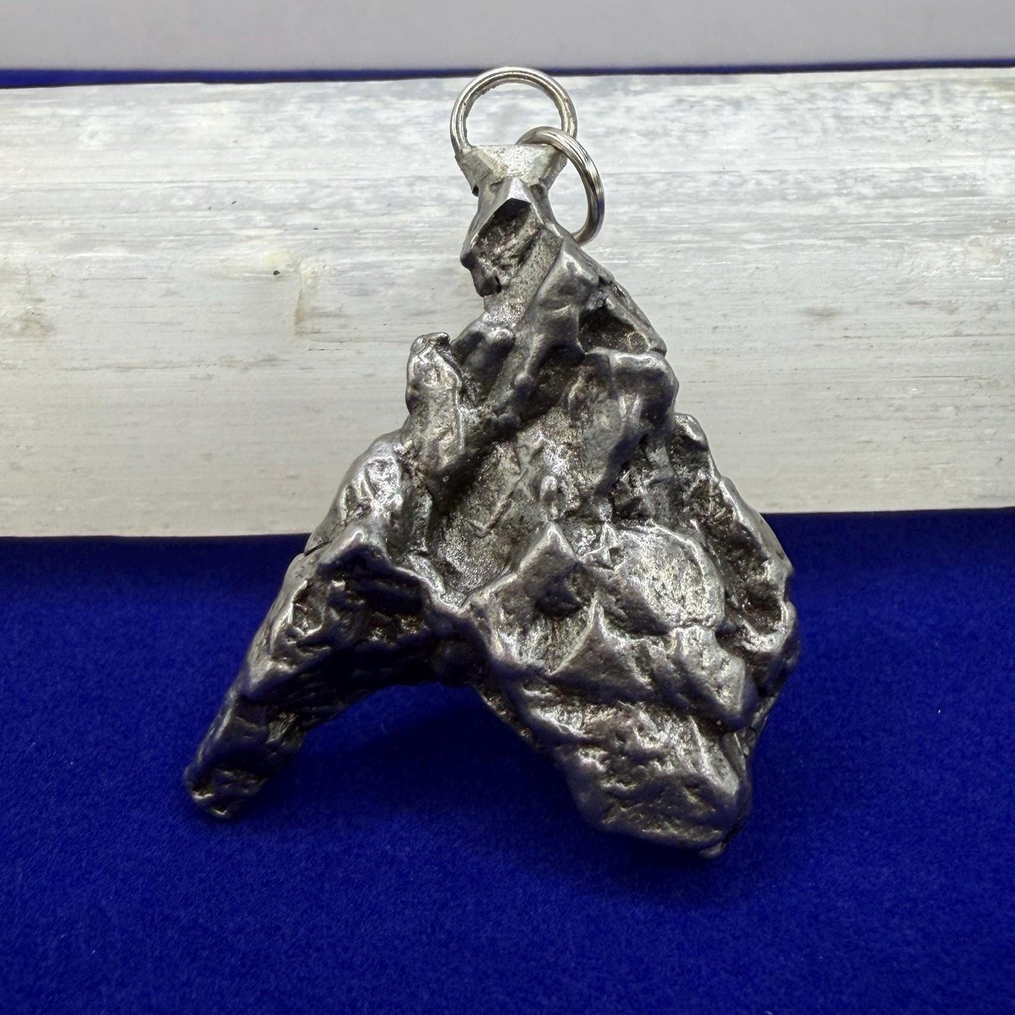 Campo del Cielo Meteorite Pendant, Authentic Astronomy Gift, Cosmic Jewelry, 28.60 grams