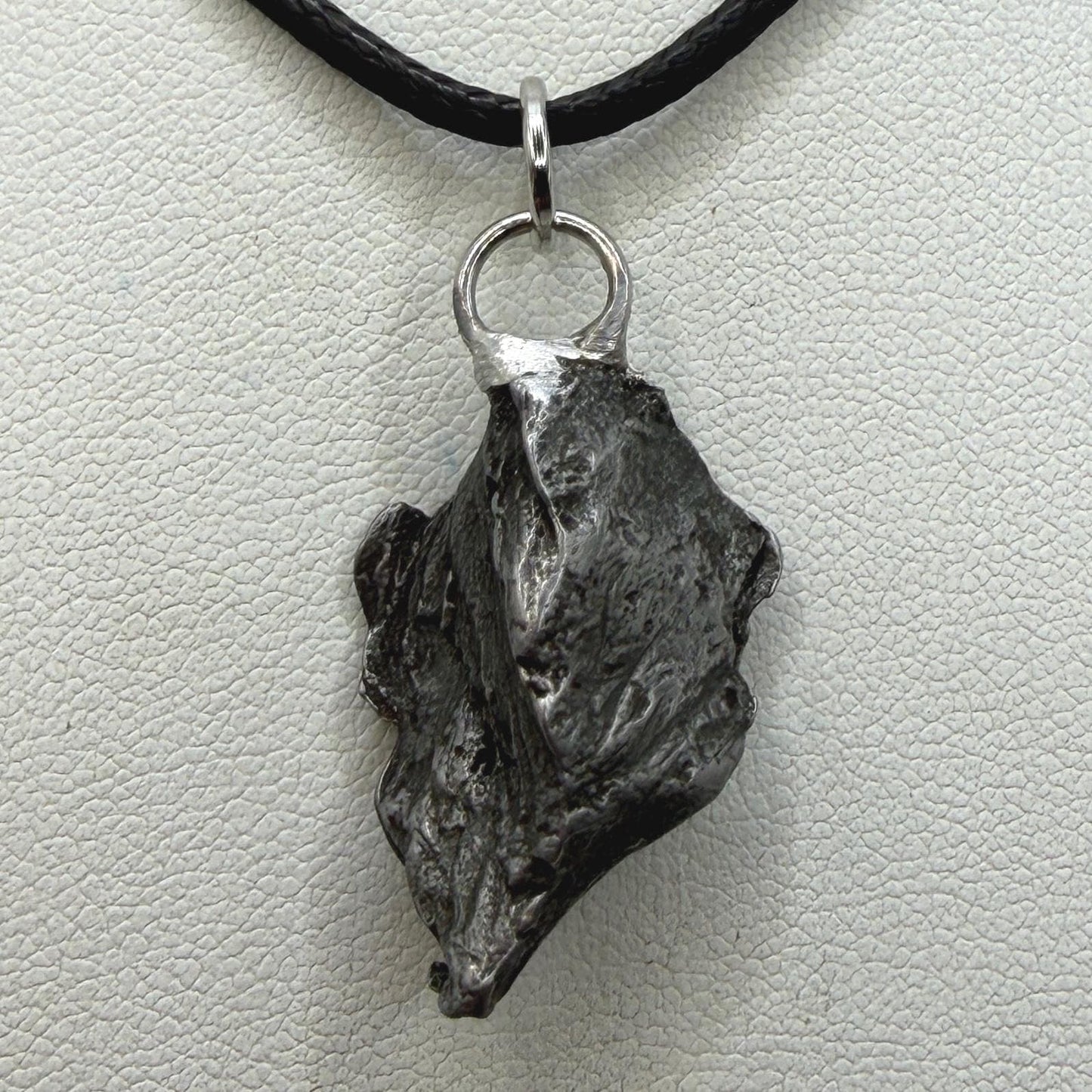 Sikhote-Alin Iron Meteorite Pendant: Astronomy Space Gift, 7.47g