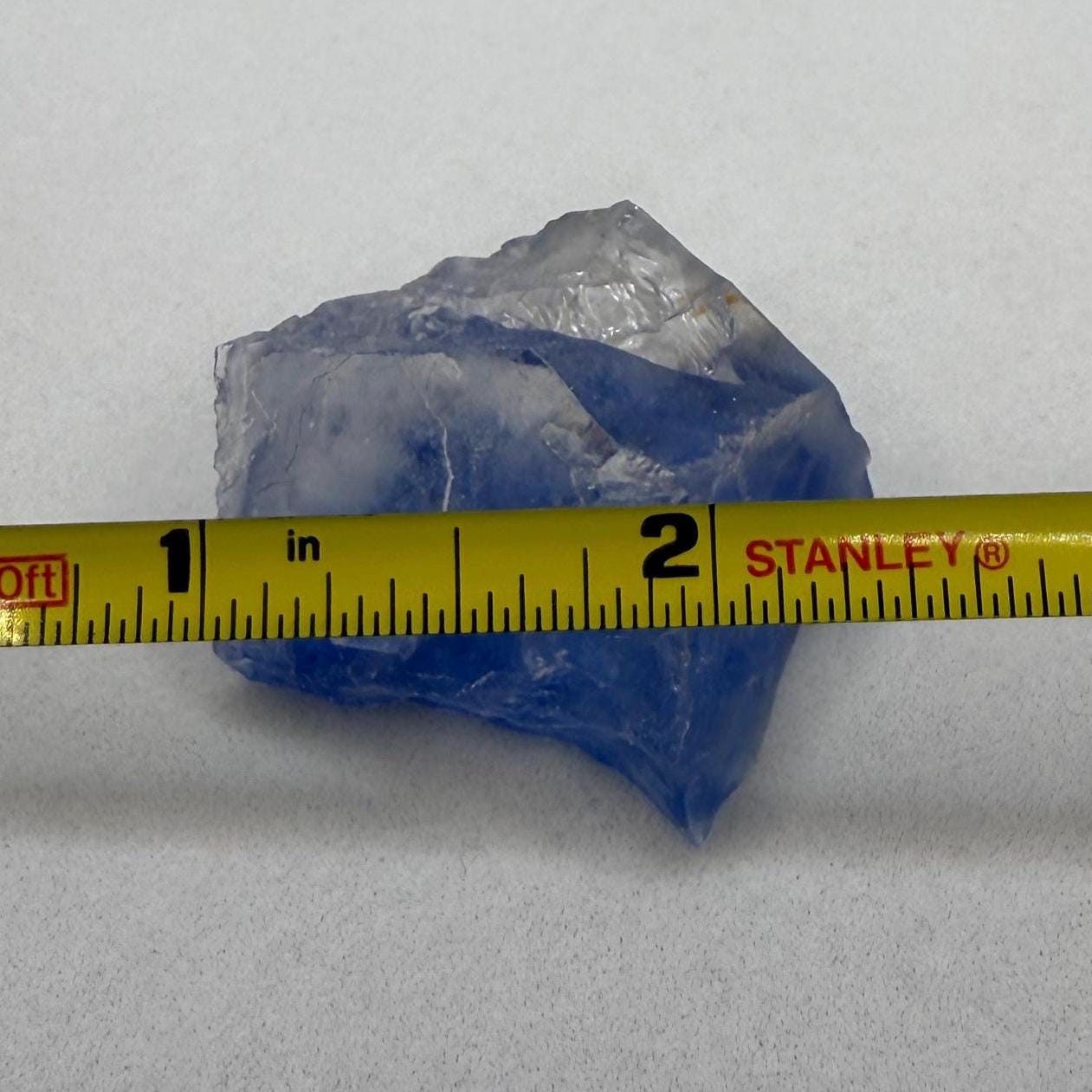 Blue Dumortierite Crystal: Brazilian Crystal for Reiki and Meditation, 23.70g/118.5ct
