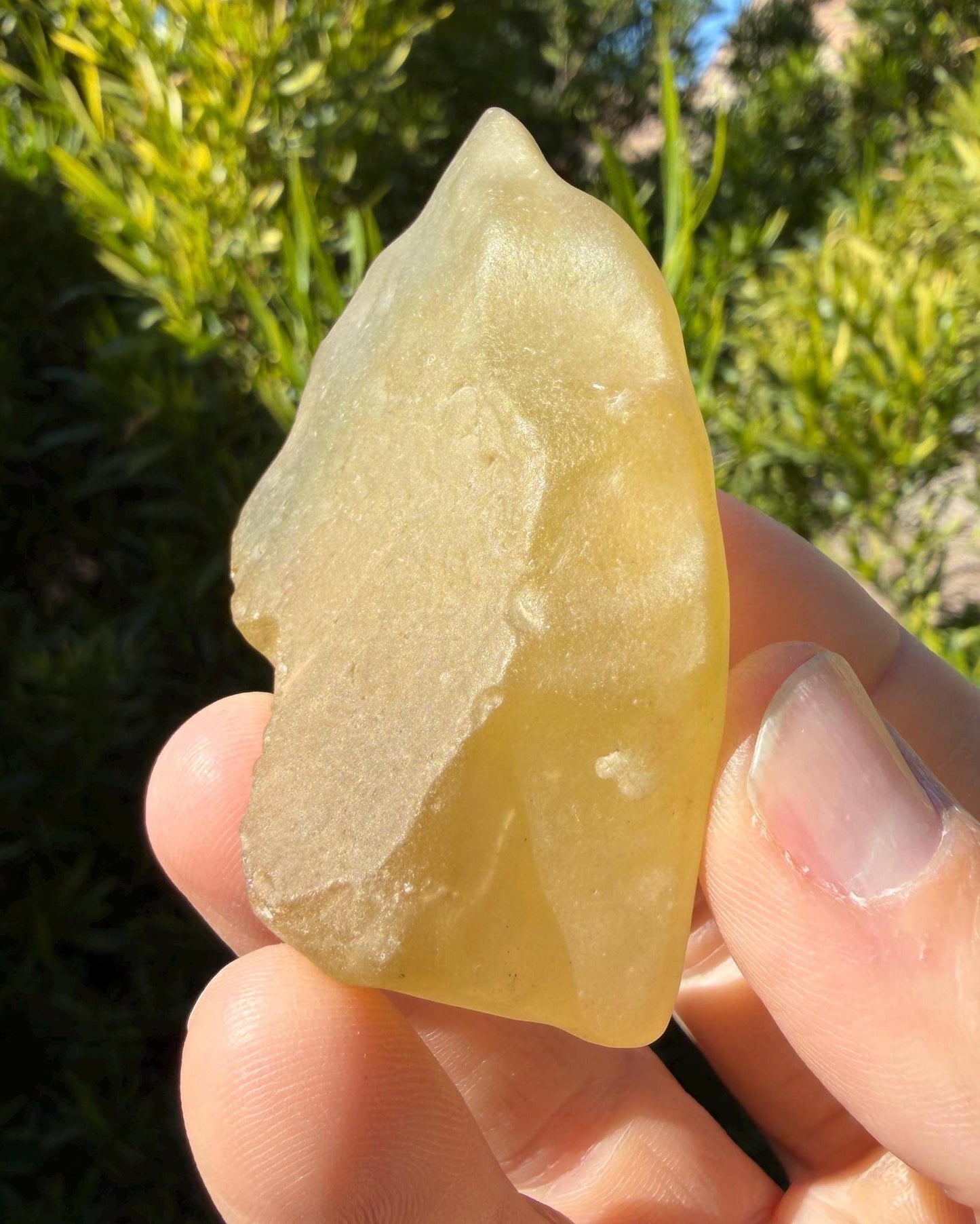 Libyan Desert Glass: Authentic Meteorite Impact Glass, Premium Sahara Specimen, 58.40 grams