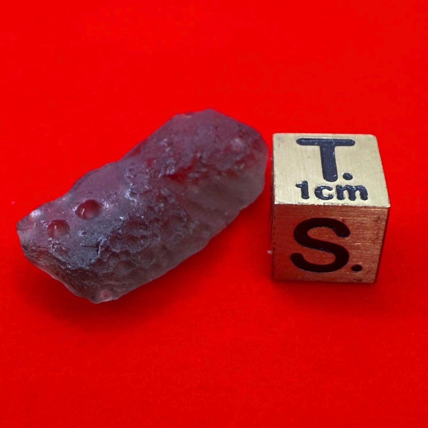 Colombianite Specimen: Translucent Shamanic Pseudo-Tektite, 3.19 grams