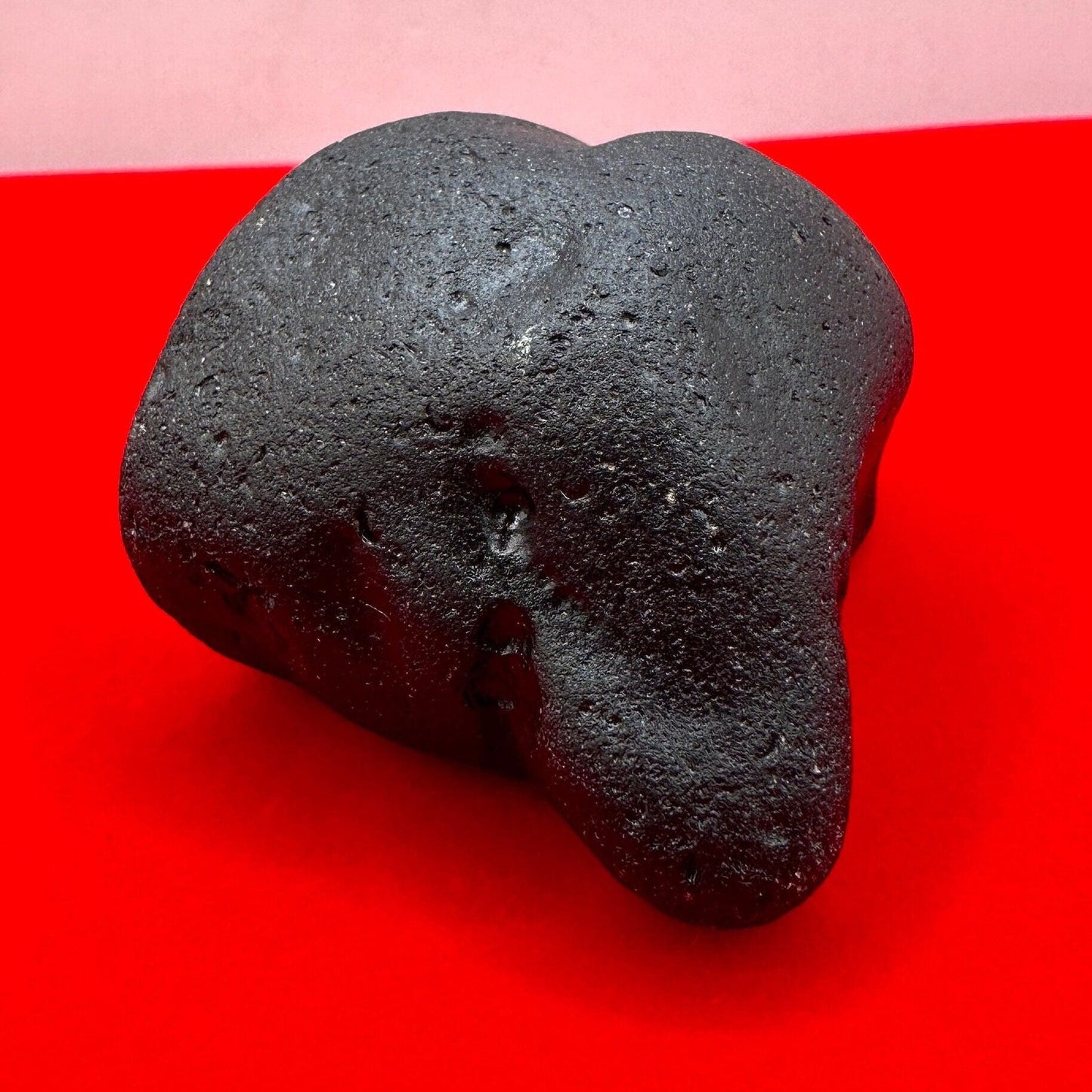Large Rizalite Tektite: Rare Indochinite from Bicol, Philippines, 116 grams