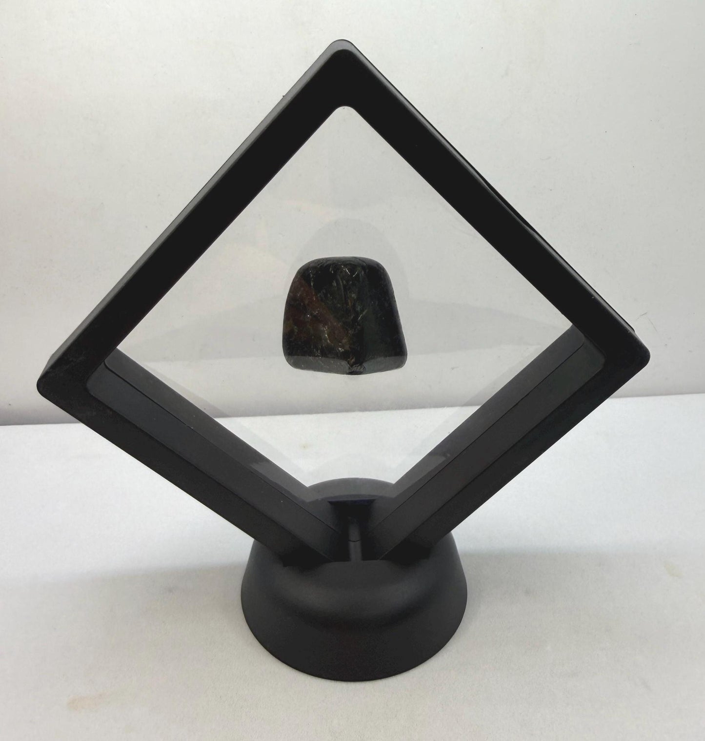 Greenland Nuummite Stone: Reiki Healing Stone, Protection Talisman, 19.63 grams
