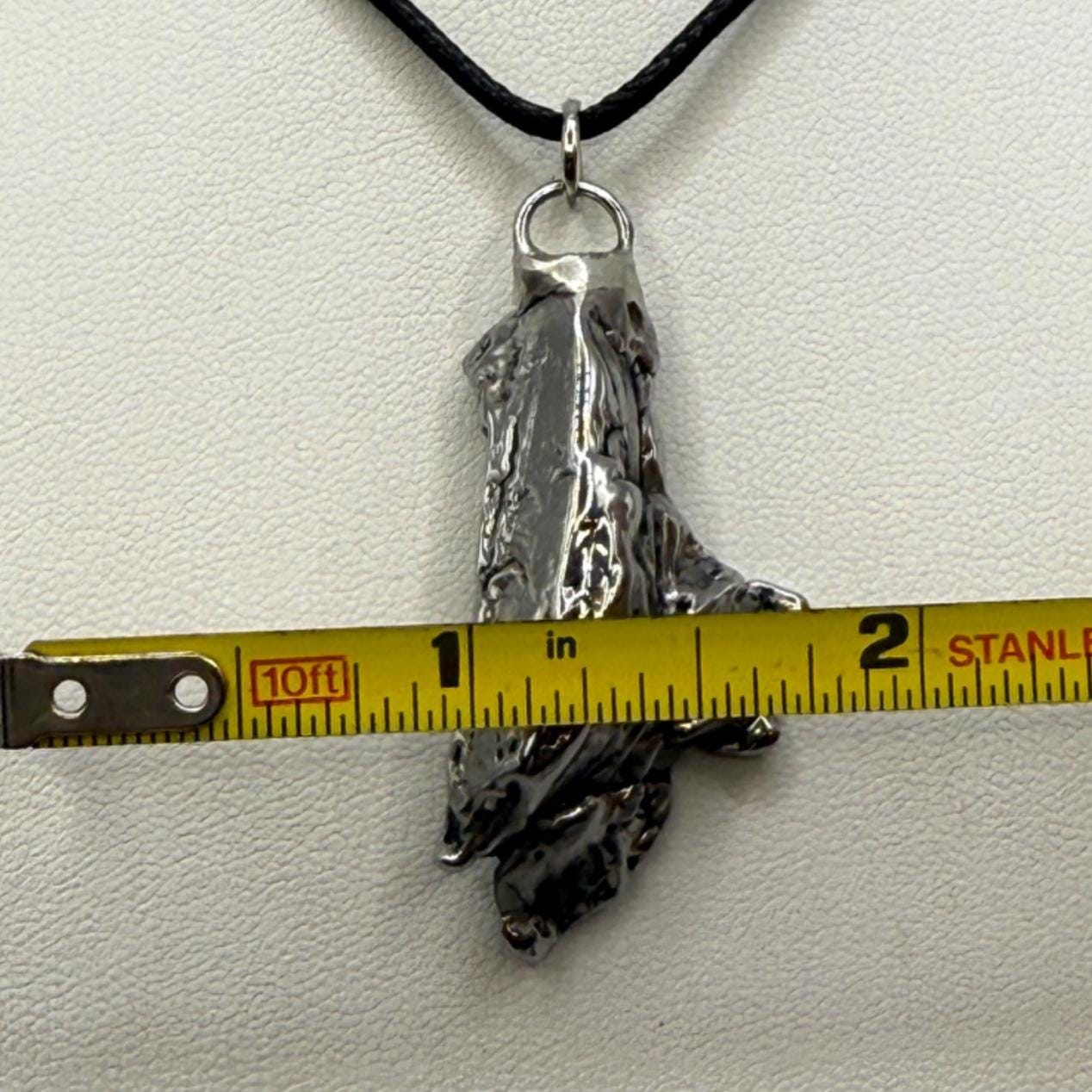 Aletai Meteorite Pendant: Cosmic Jewelry, Authentic Space Jewelry, 21.83 grams