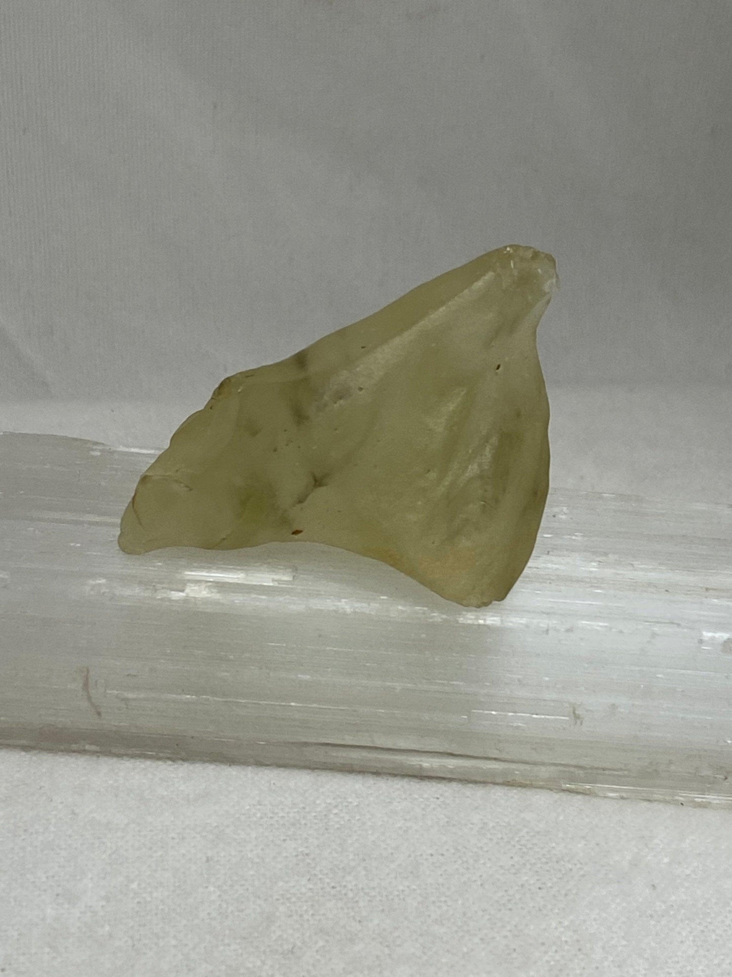 Rare Libyan Desert Glass: Golden Tektite Talisman, 28.49 grams